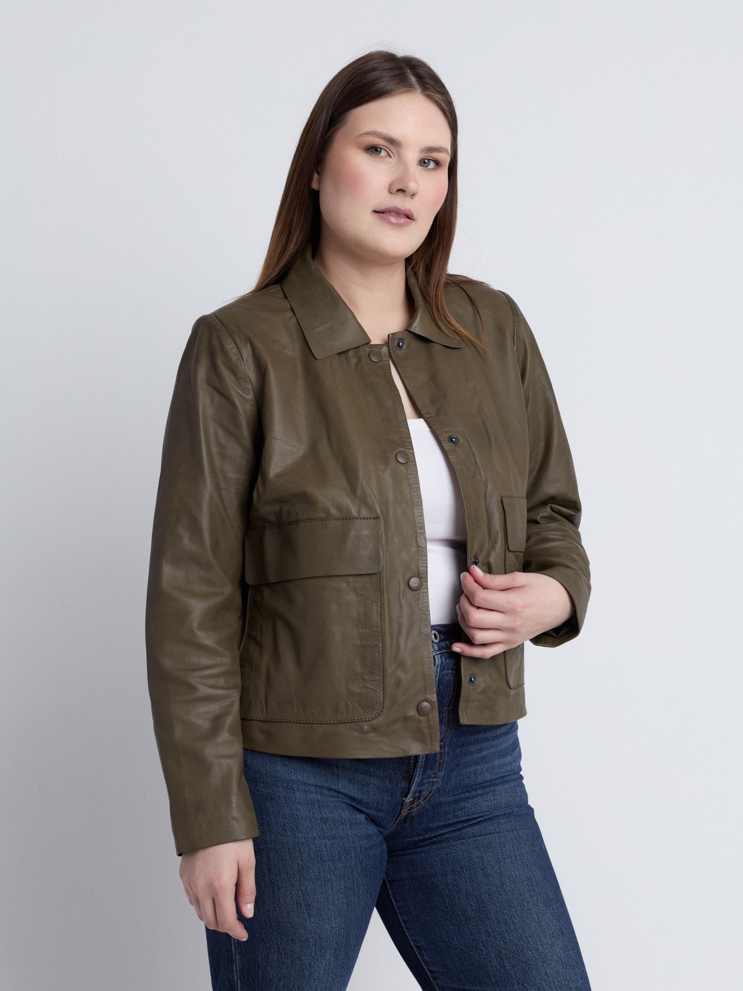 Maze Lederjacke »42025054«