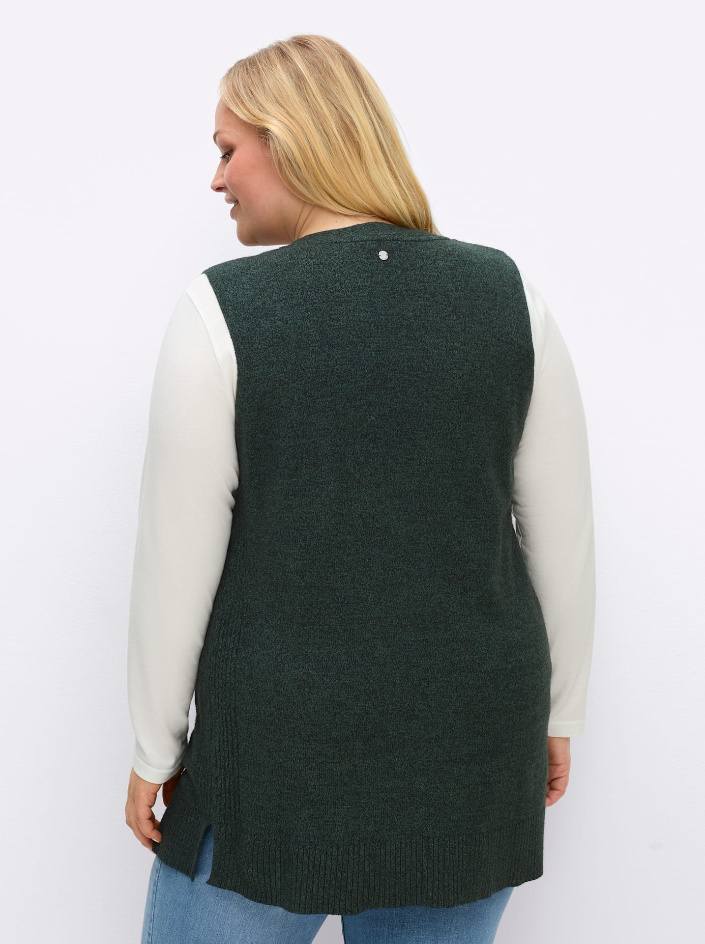 Sheego Strickweste günstig online kaufen
