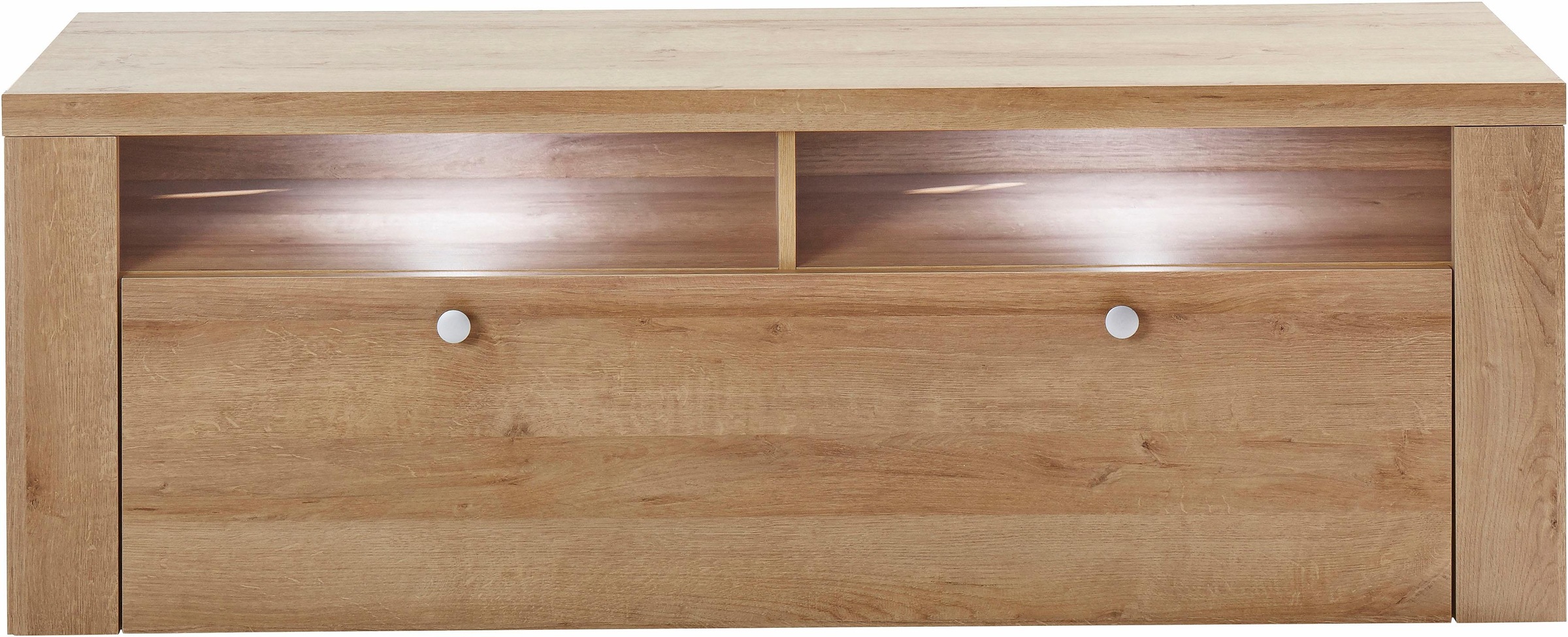 Thumbnail - OTTO home Lowboard "Larona, zeitloses TV Board mit 1 Klappe und 2 offenen Fächern" Breite 140 cm, Fernsehbank, viel Stau...