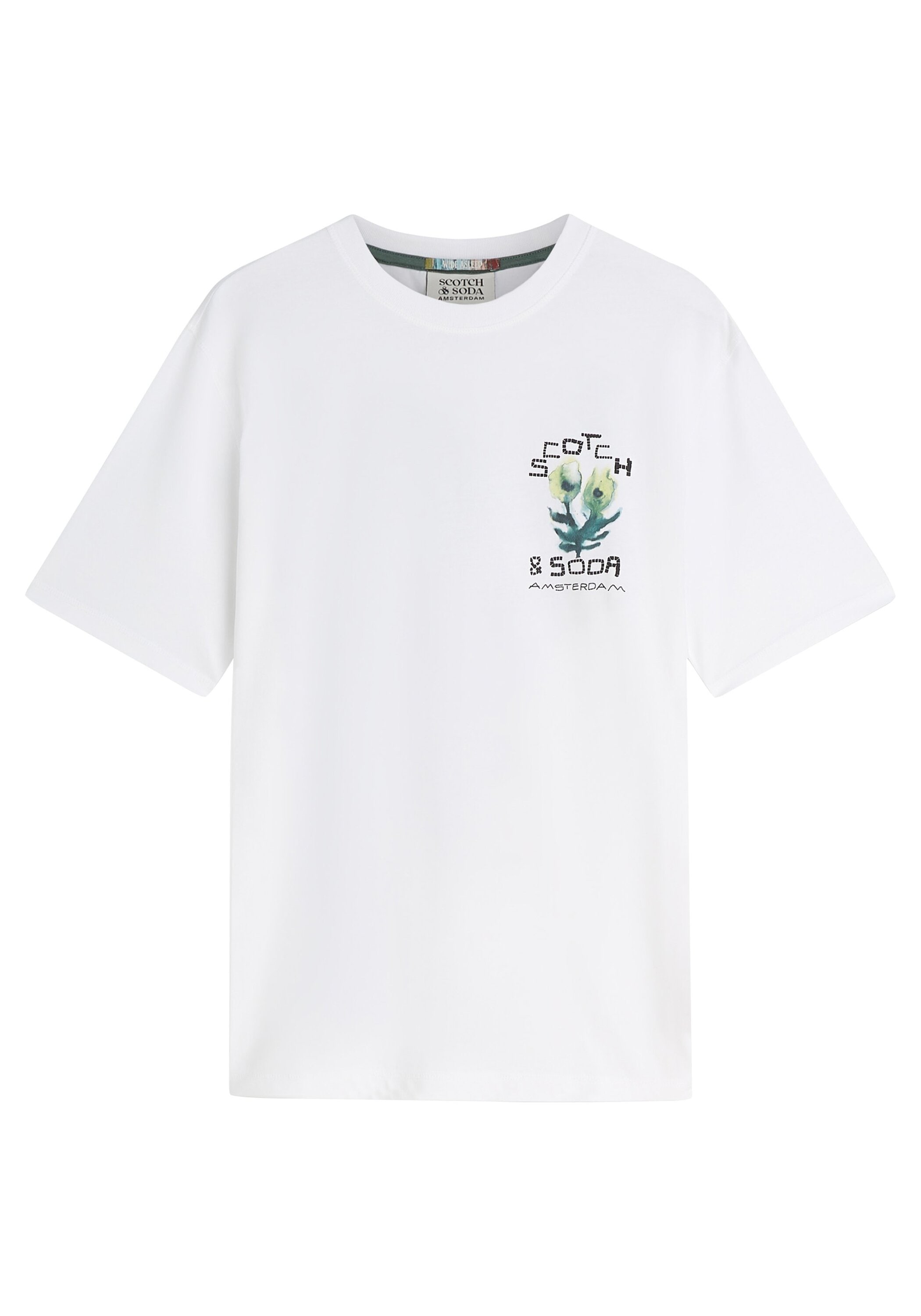 Scotch & Soda T-Shirt "T-Shirt Front & Back Artwork Tee 1er Pack" 1