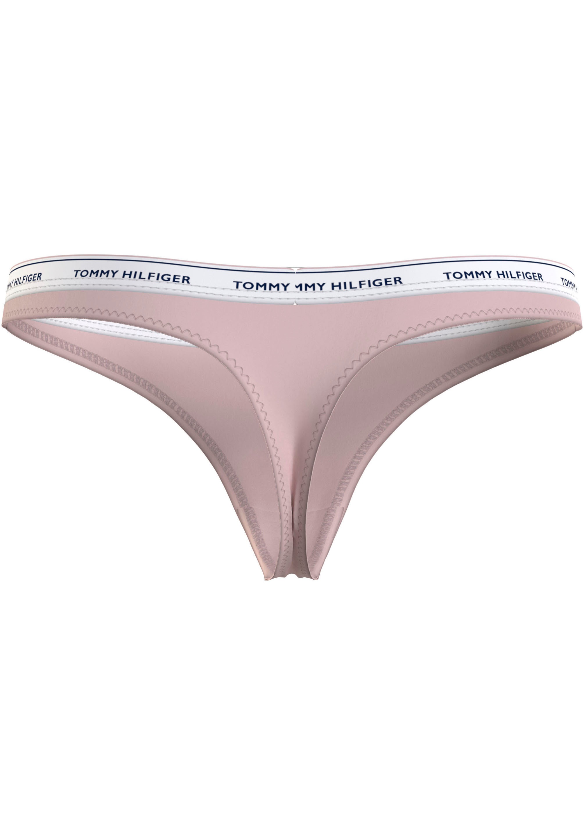 Tommy Hilfiger Underwear Slip »3 PACK THONG (EXT SIZES)«, (Packung, 3er), mit Tommy Hilfiger Logobund