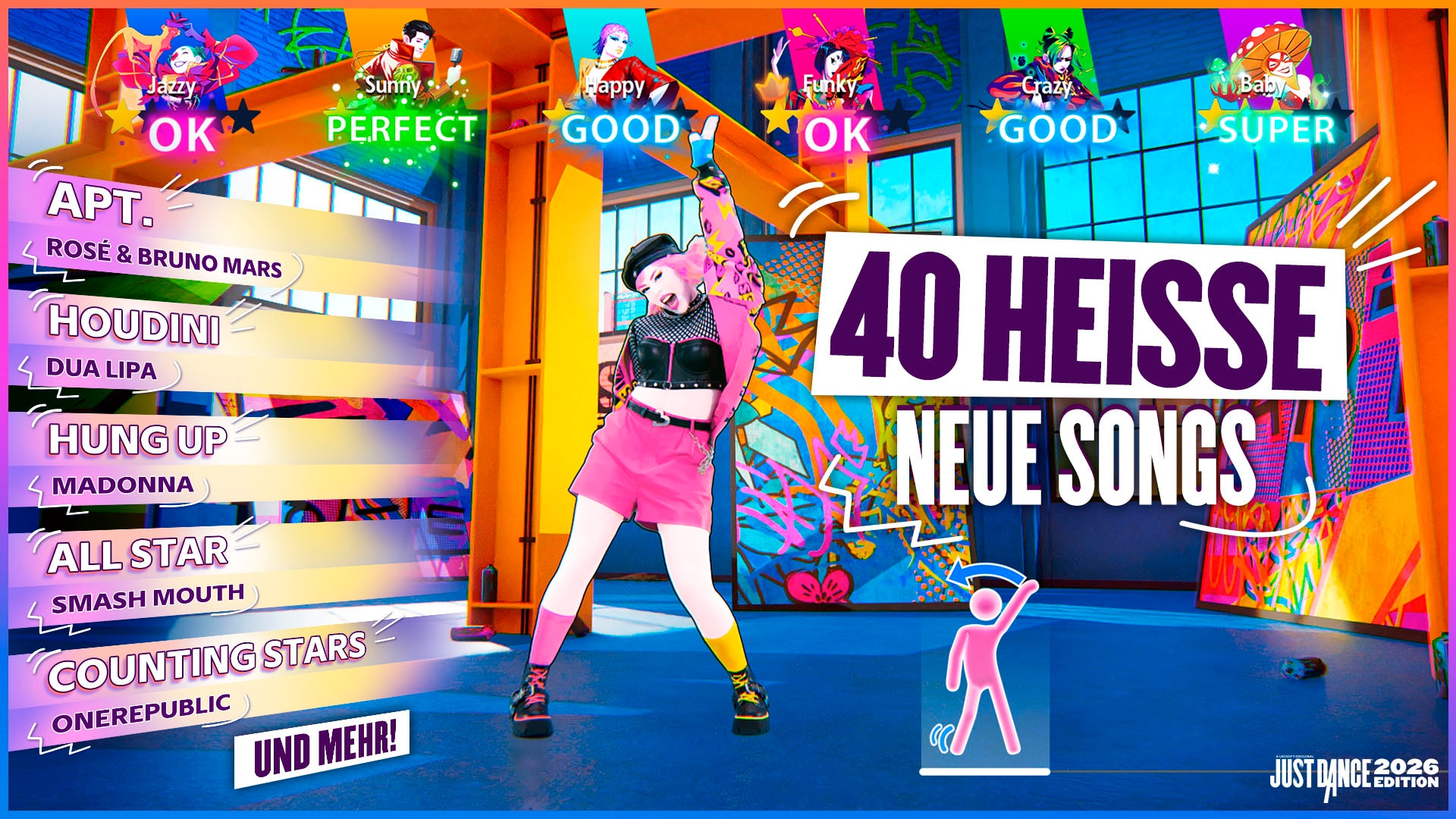 UBISOFT Spielesoftware »Just Dance 2026 (Code in box)«, Nintendo Switch