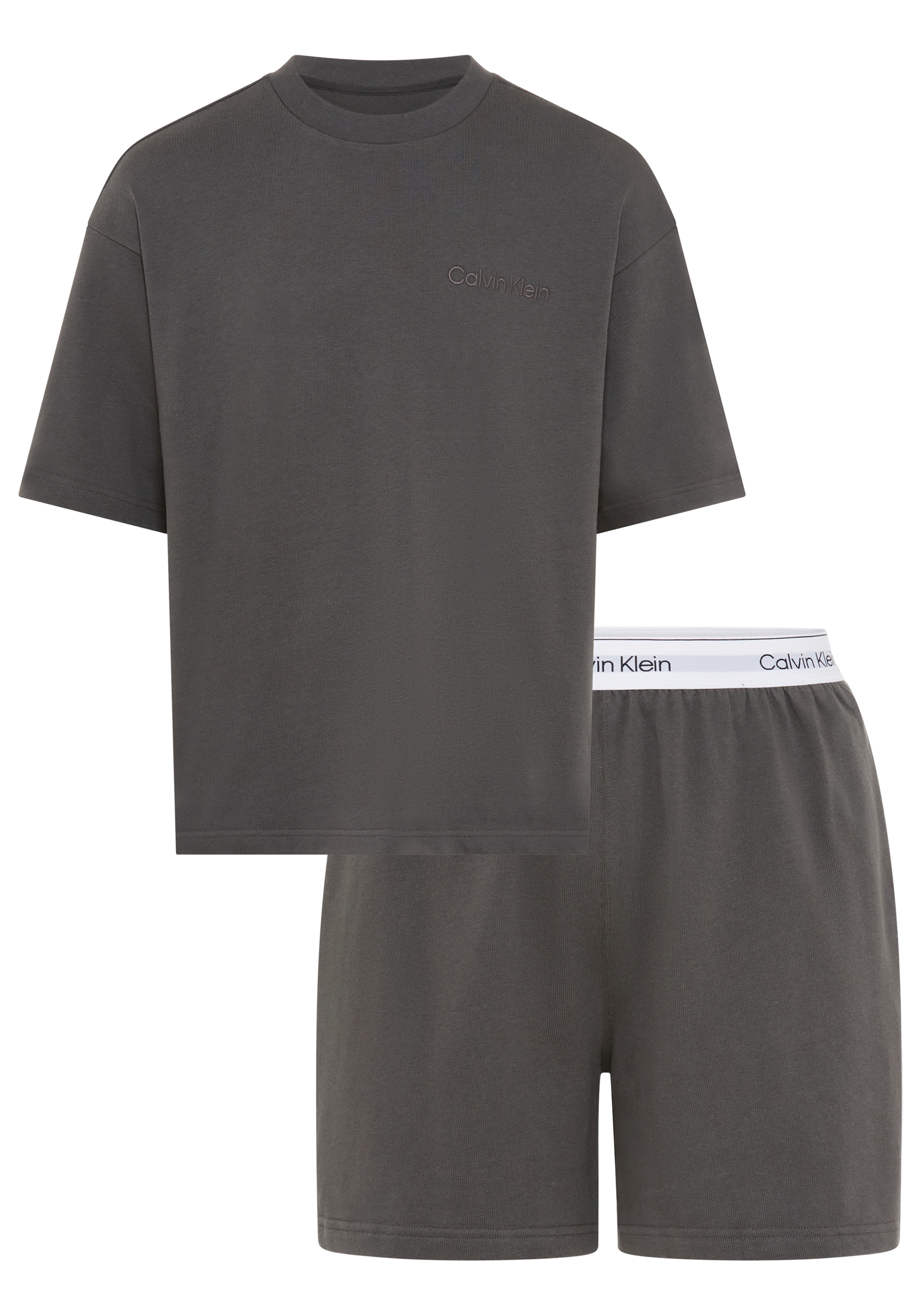 Calvin Klein Underwear Shorty Set, 2 tlg. elastischer Logo-Bund, Regular Fi günstig online kaufen