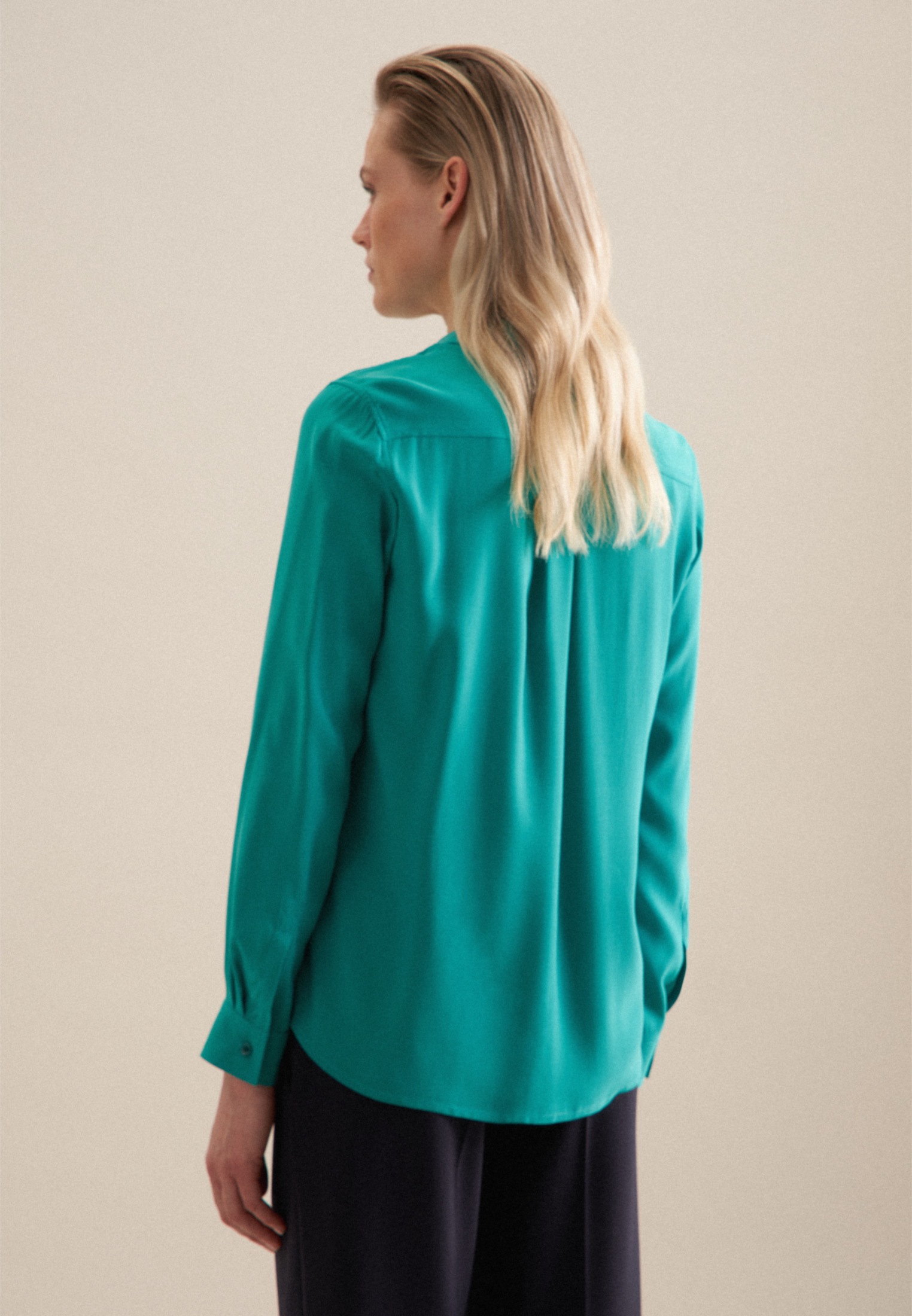 seidensticker Hemdbluse 1/1 Kragen Uni günstig online kaufen