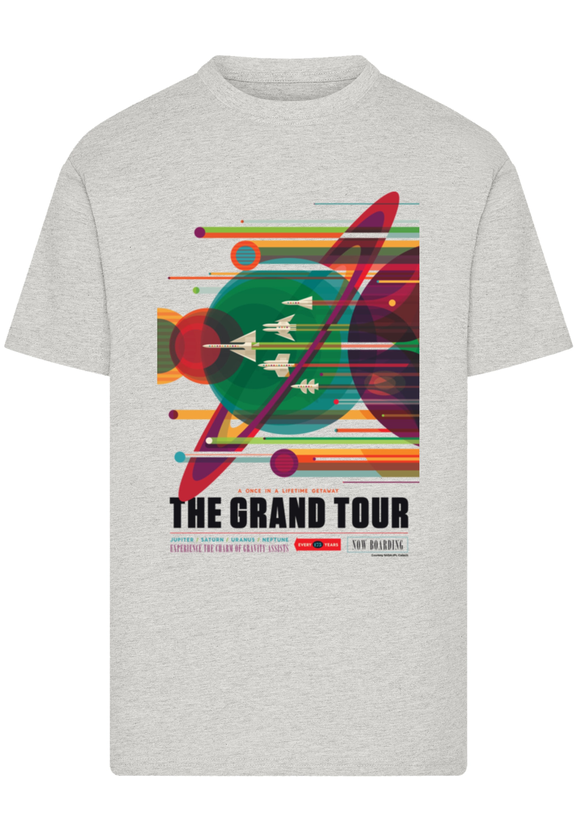 F4NT4STIC T-Shirt »NASA The Grand Tour Interplanetary«, Premium Qualität