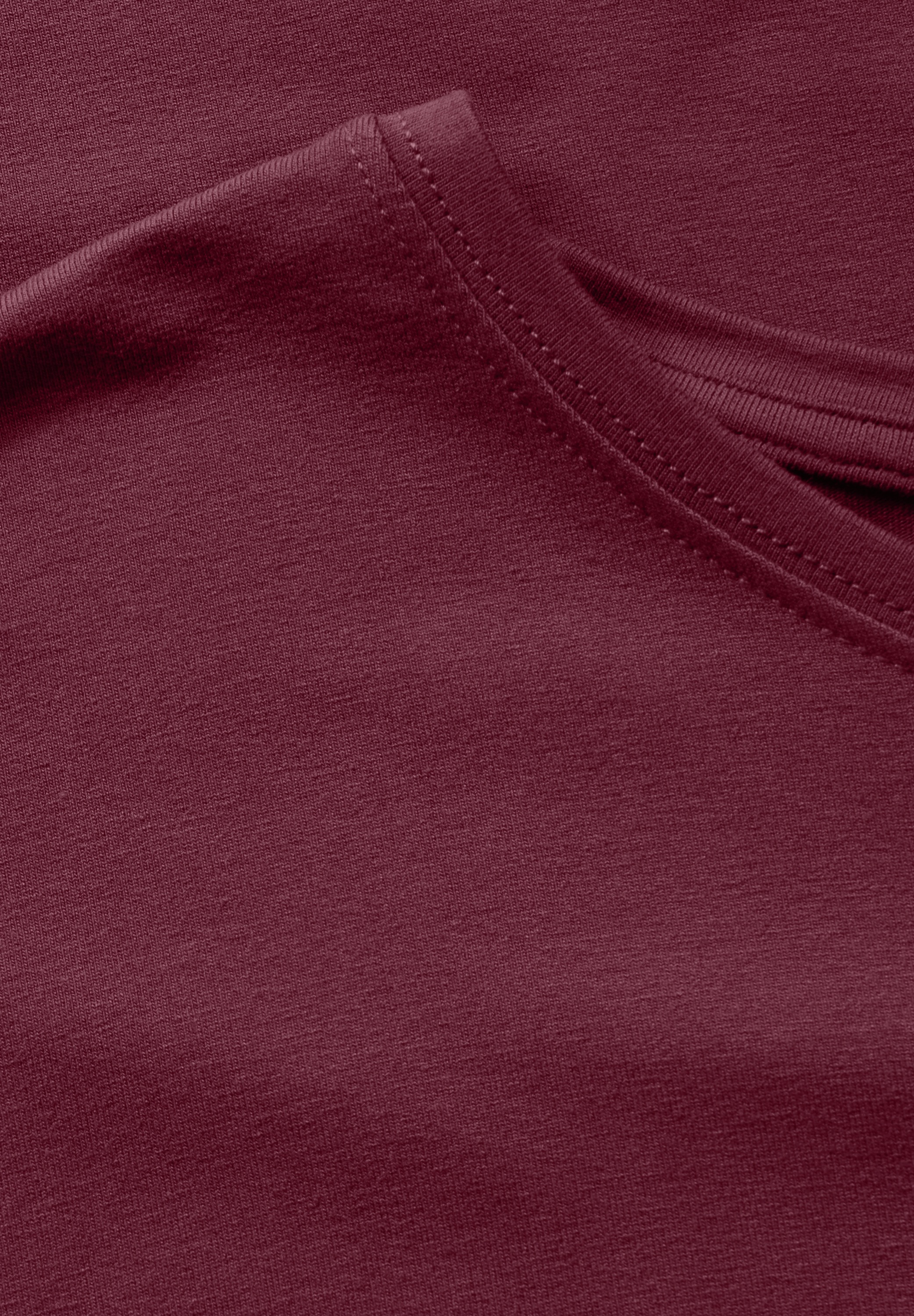 STREET ONE T-Shirt, mit U-Boot-Ausschnitt