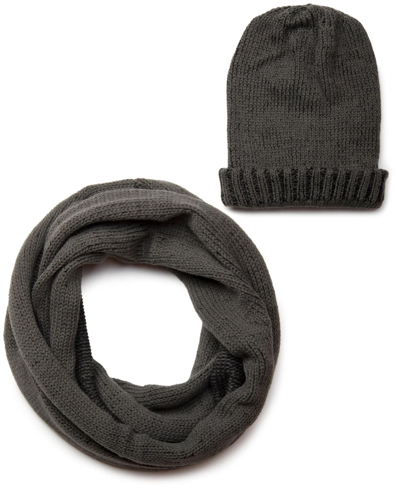styleBREAKER "Strick Loop und Beanie Set" 2 Stk.
