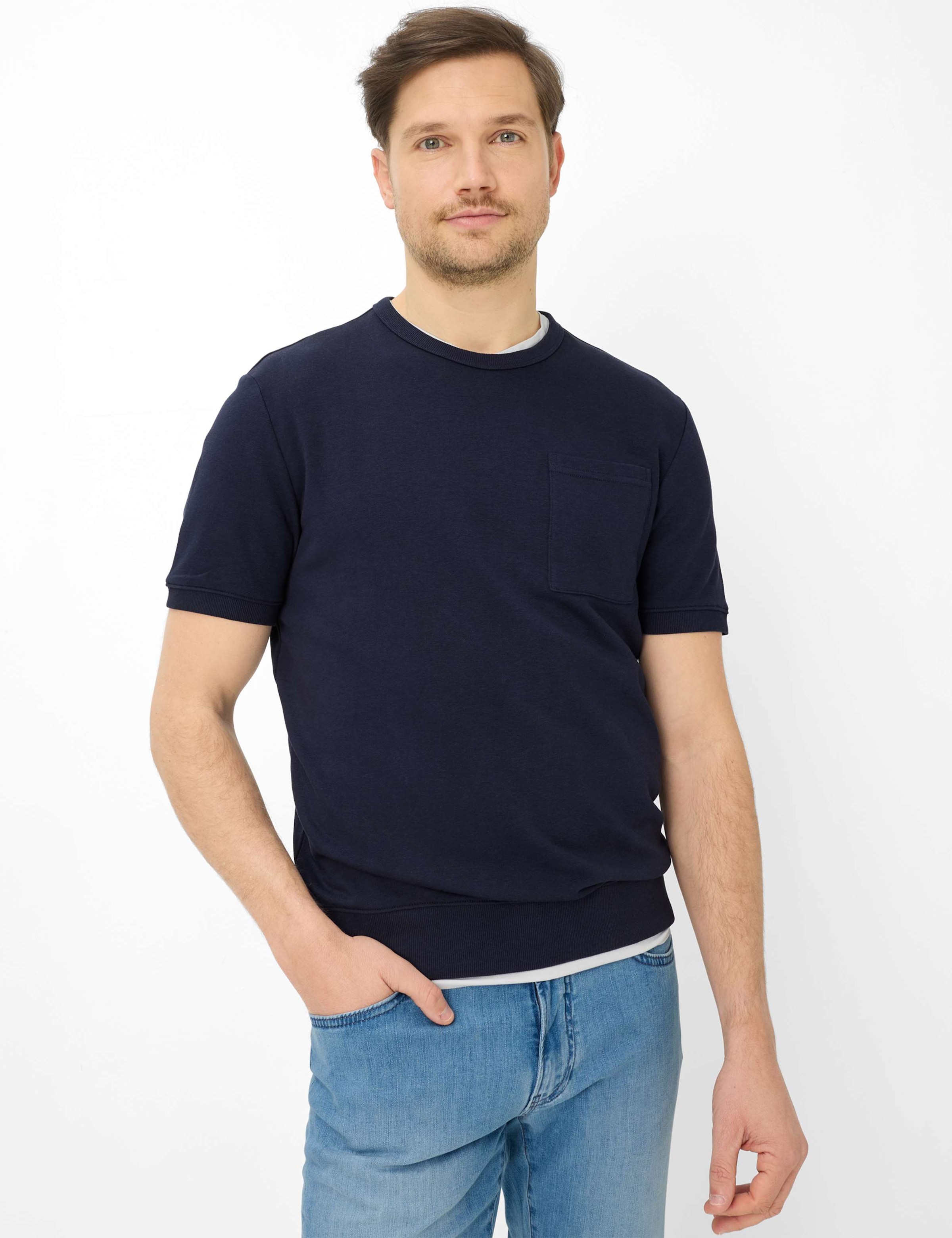 Brax Rundhalspullover "Style SULLY" günstig online kaufen