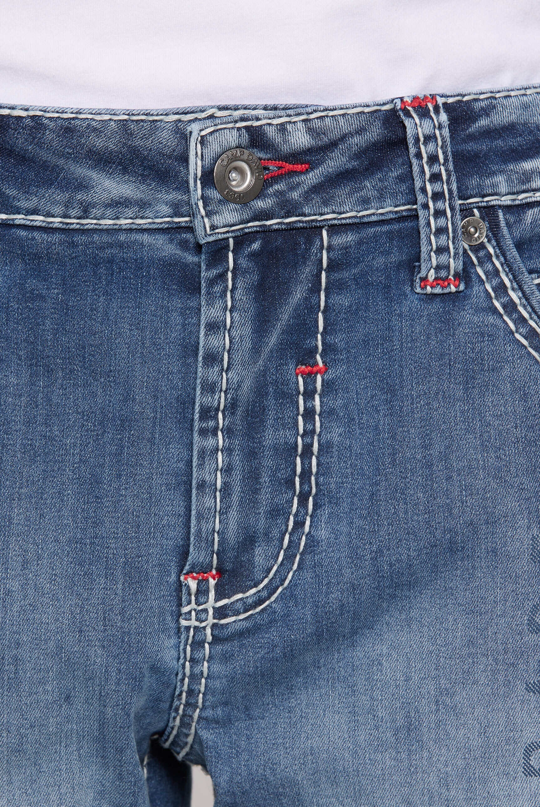 CAMP DAVID Jeansshorts, mit Turn-Up Saum