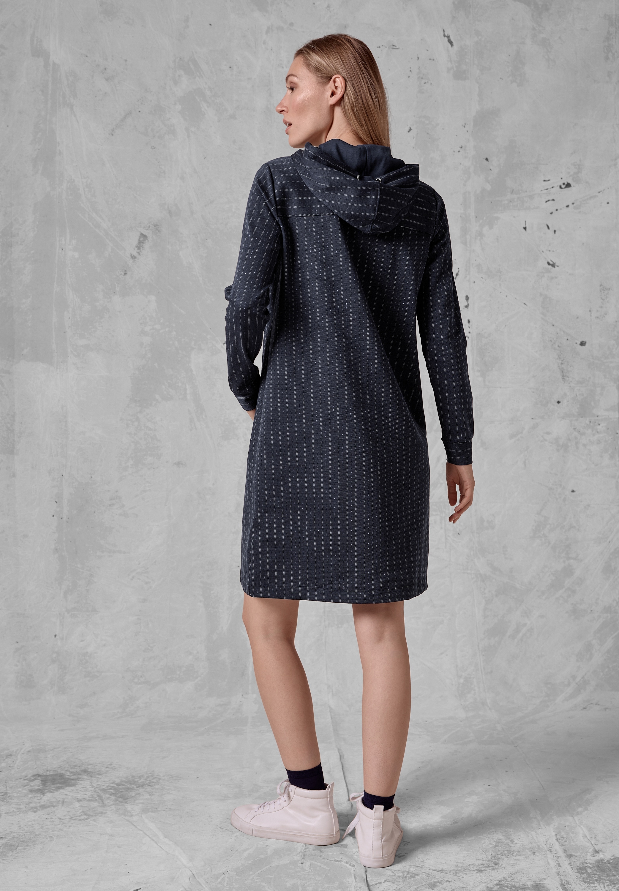 Cecil Jerseykleid, mit Kapuze