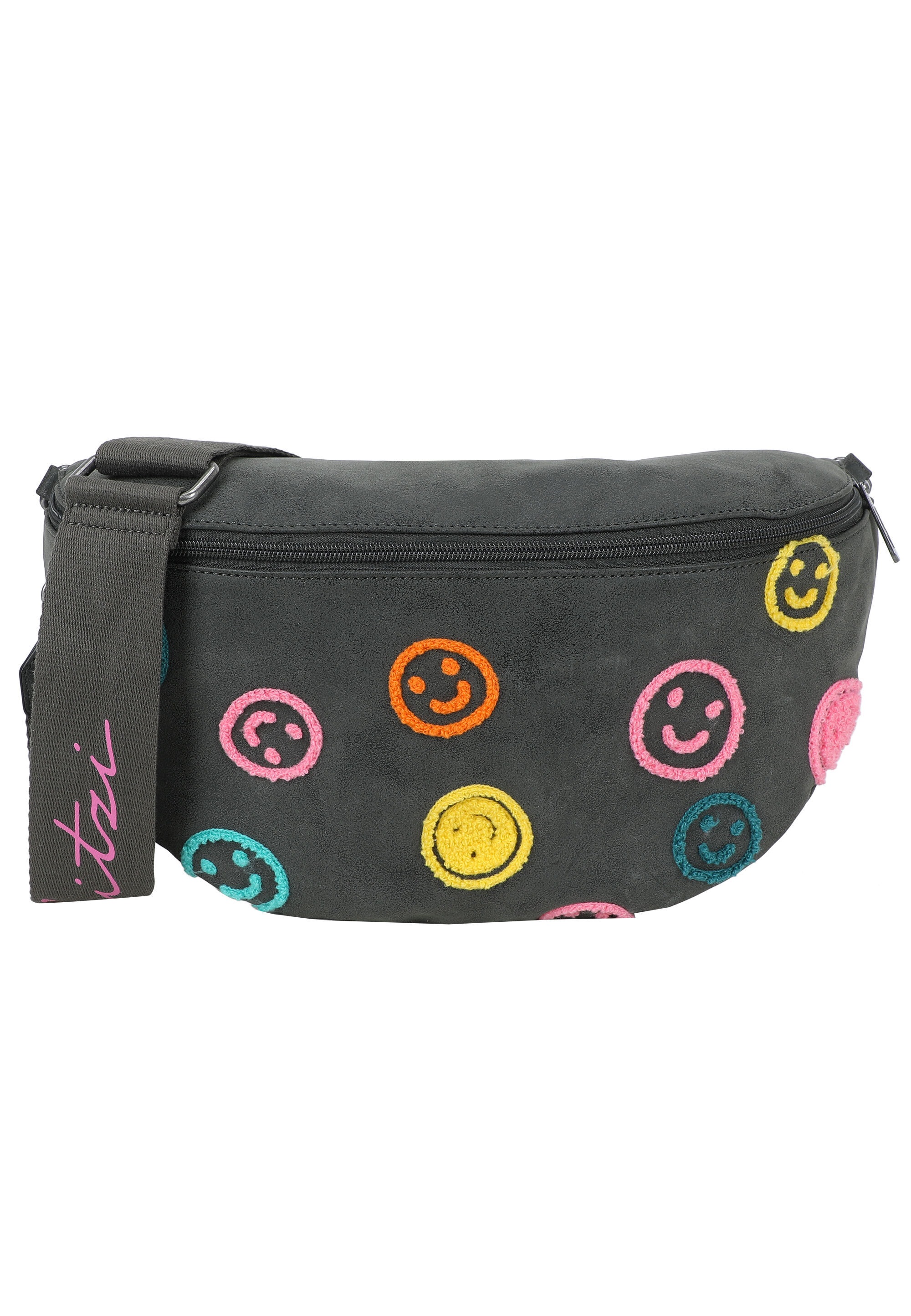 Fritzi aus Preußen "Bum Bag Big Limited Multi Smile" mit Webbing-Schultergurt