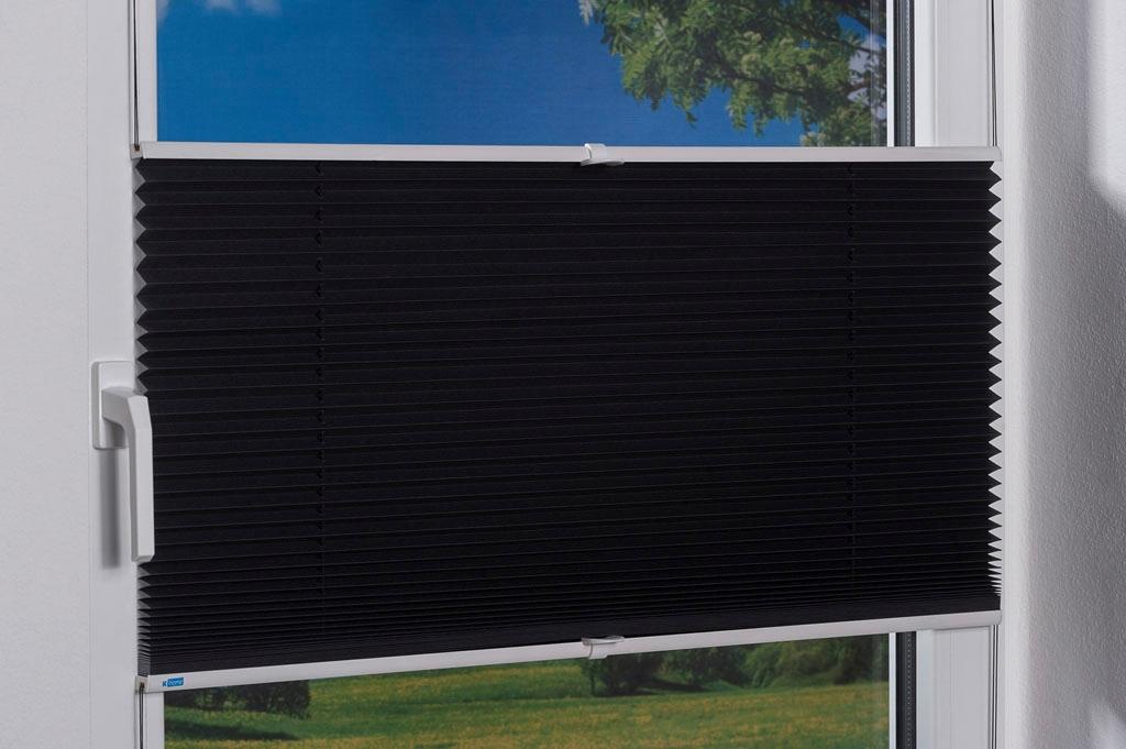 K-HOME Plissee »Klemmfix Pisa«, verdunkelnd, energiesparend, ohne Bohren, verspannt