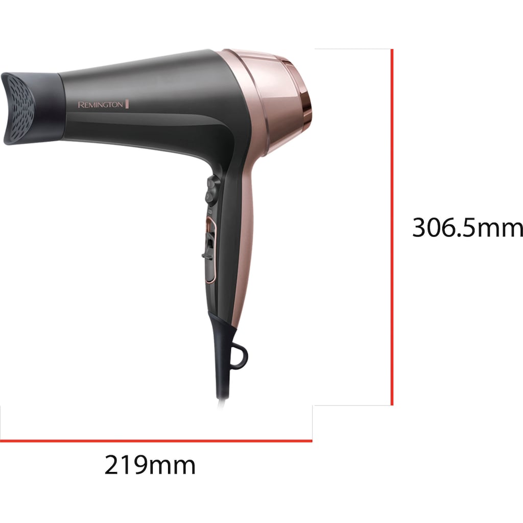 Remington Haartrockner »Curl & Straight Confidence (D5706)«, 2200 W, 3 Aufsätze