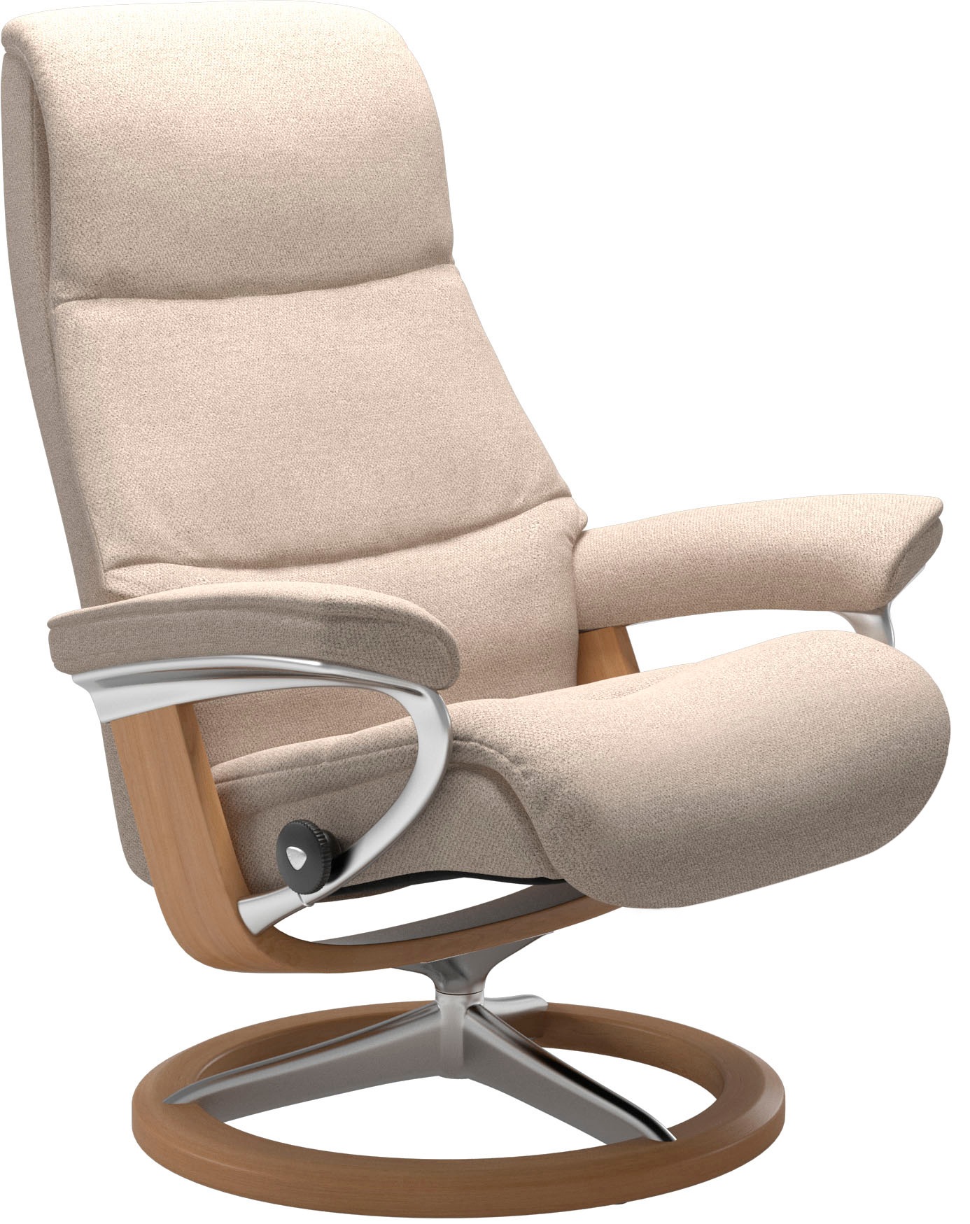 Stressless Relaxsessel "View", (Set, Relaxsessel mit Hocker), mit Signature günstig online kaufen