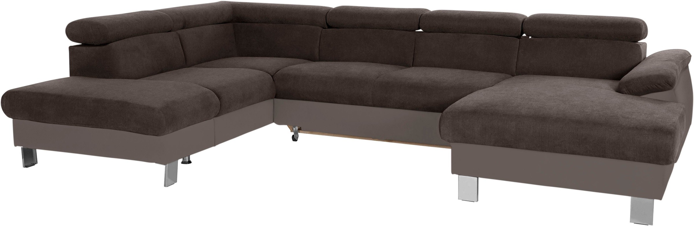COTTA Polstergarnitur "Komaris U-Form, B: 320 bzw. 100 cm (Set: Wohnlandsch günstig online kaufen