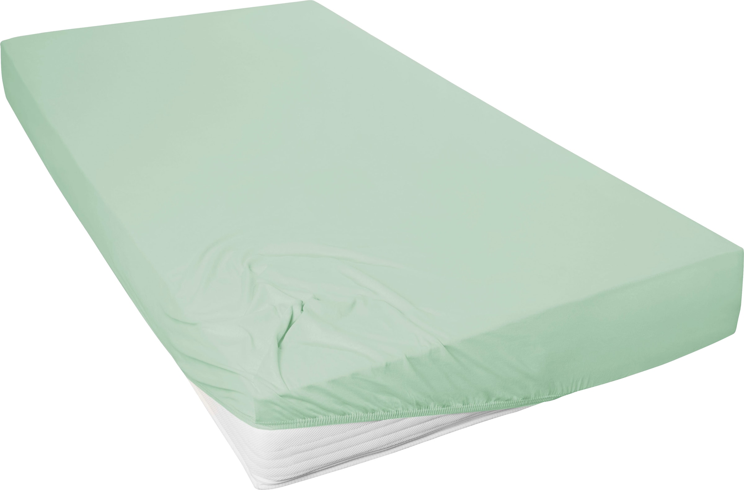 Primera Spannbettlaken »Mako-Jersey Bio«, GOTS zertifiziert - aus Bio-Baumwolle