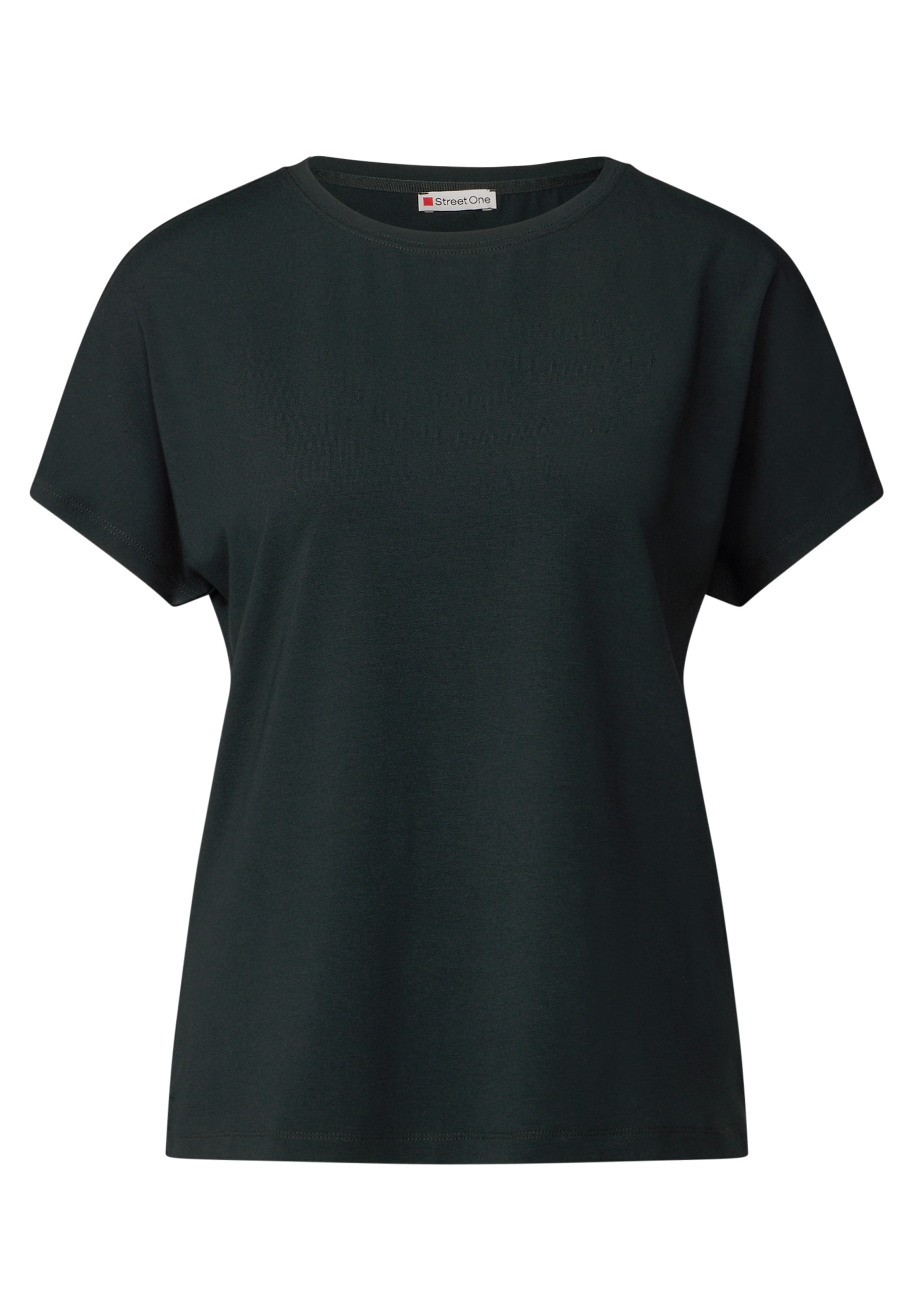 STREET ONE T-Shirt, aus strecthigem Viskosematerial