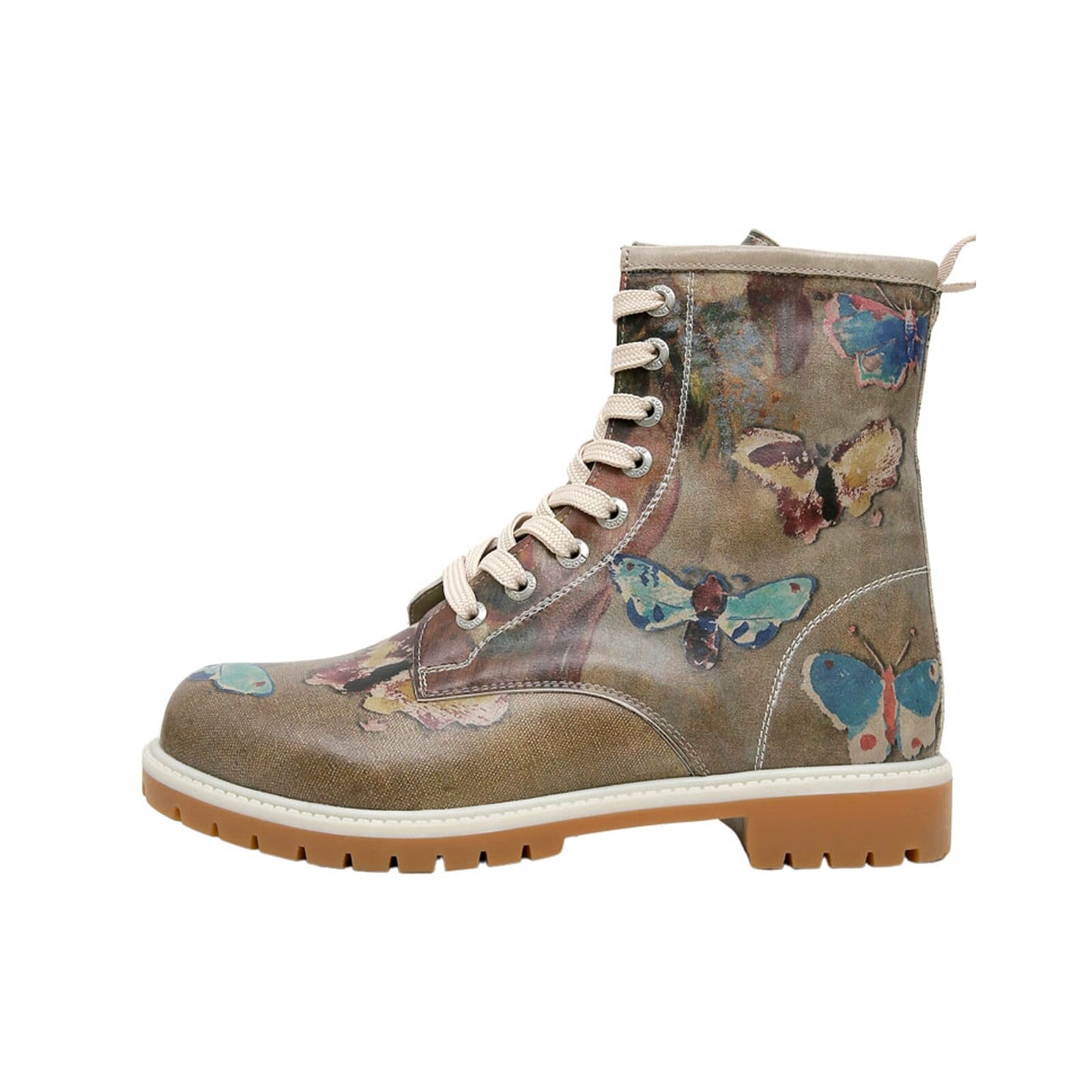 DOGO Schnürboots "Boots Still Life Butterflies Damen Boots / Female", Vegan günstig online kaufen