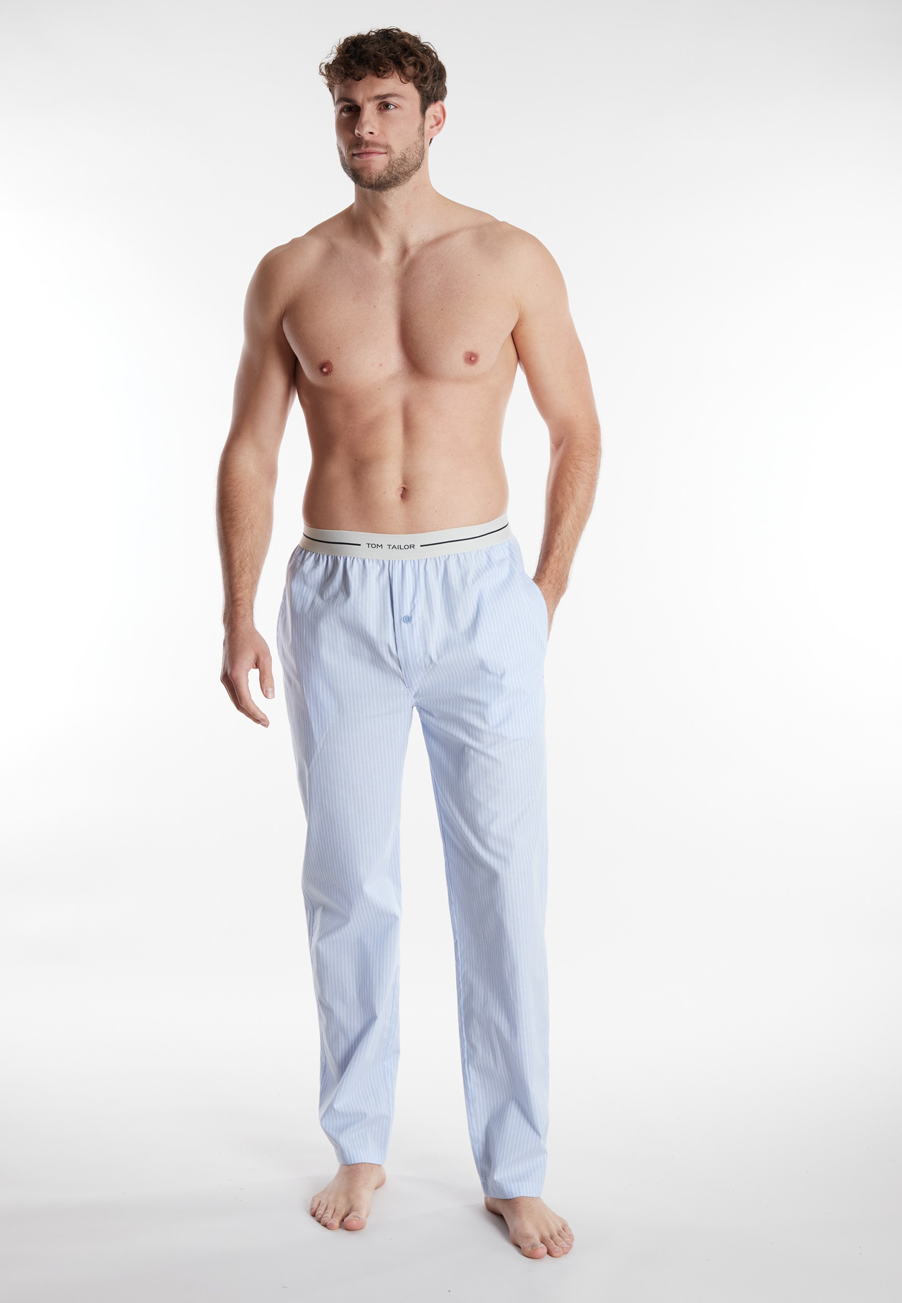 TOM TAILOR Pyjamahose »Dakota«, (1 tlg.), mit elastischer Taille