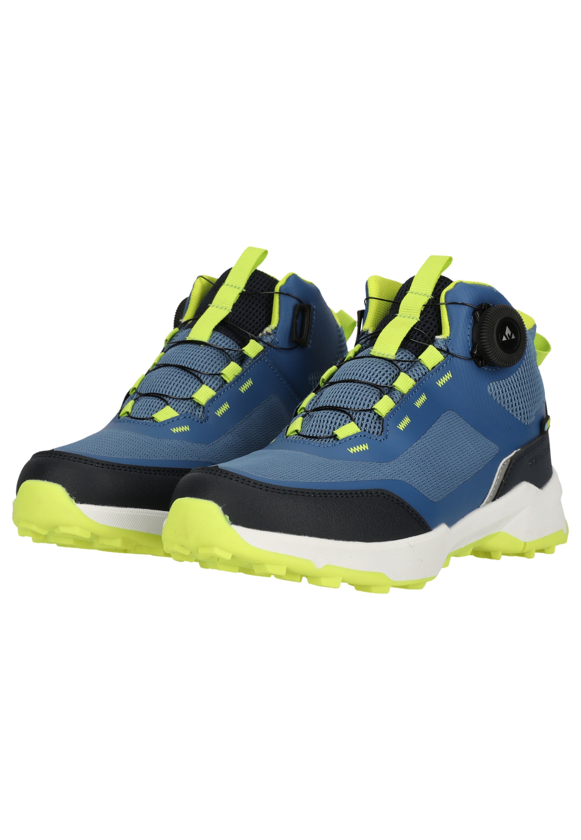 Stiefel WHISTLER "Gango", Kinder, Gr. 33, blau, gelb, Kunstfaser, Polyurethane, Schuhe Stiefel, in wasserfester Qualität 3