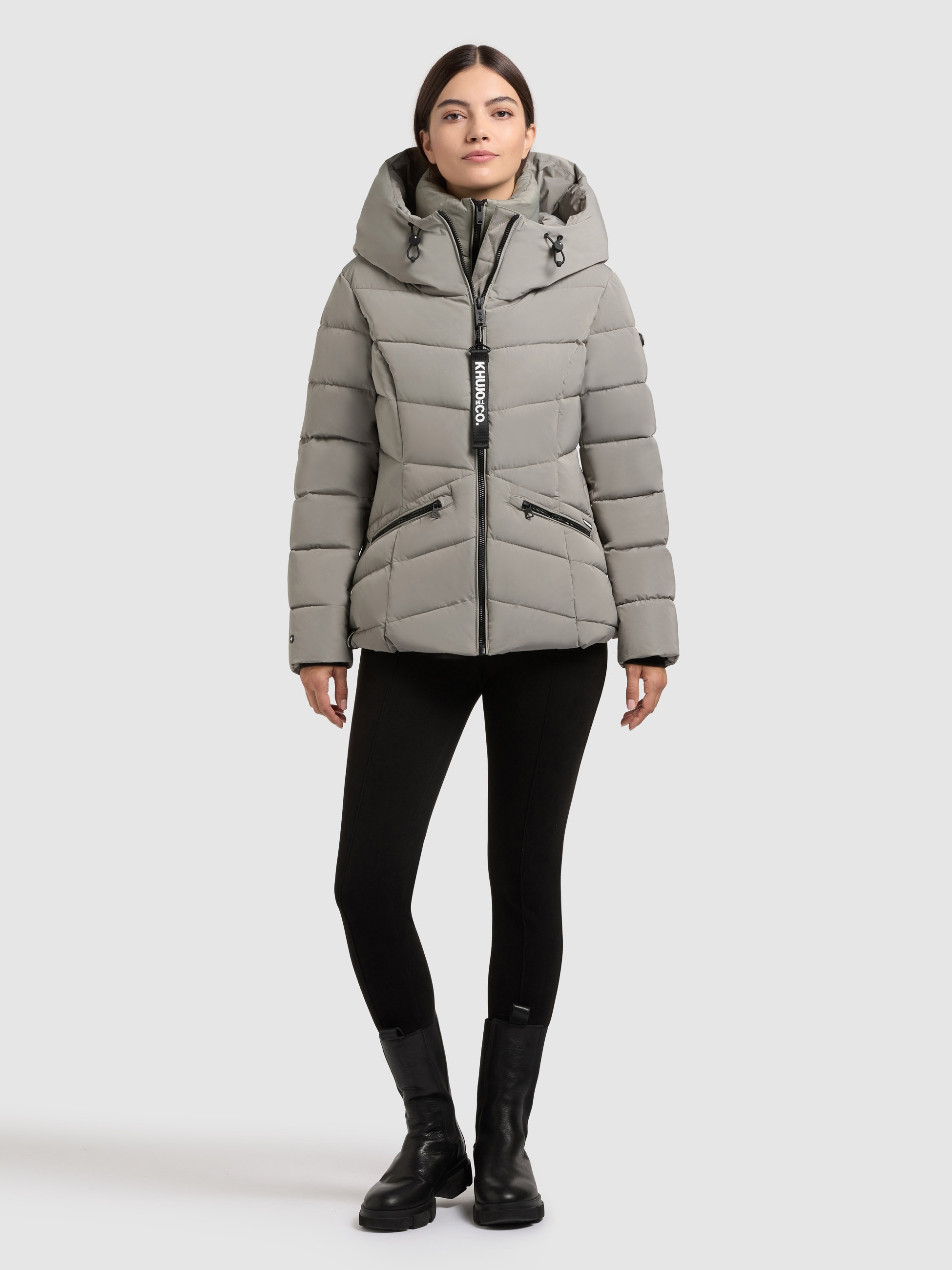 khujo Steppjacke "HERSCH" mit Kapuze günstig online kaufen