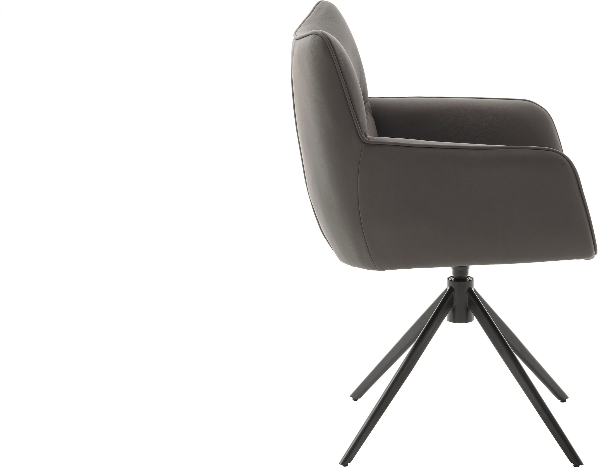 MCA furniture 4-Fußstuhl »LIMONE«, (Set), 2 St., (Set, 2 Stck), 360° drehbar, Belastbarkeit 120 kg, Sitzhöhe ca. 49 cm