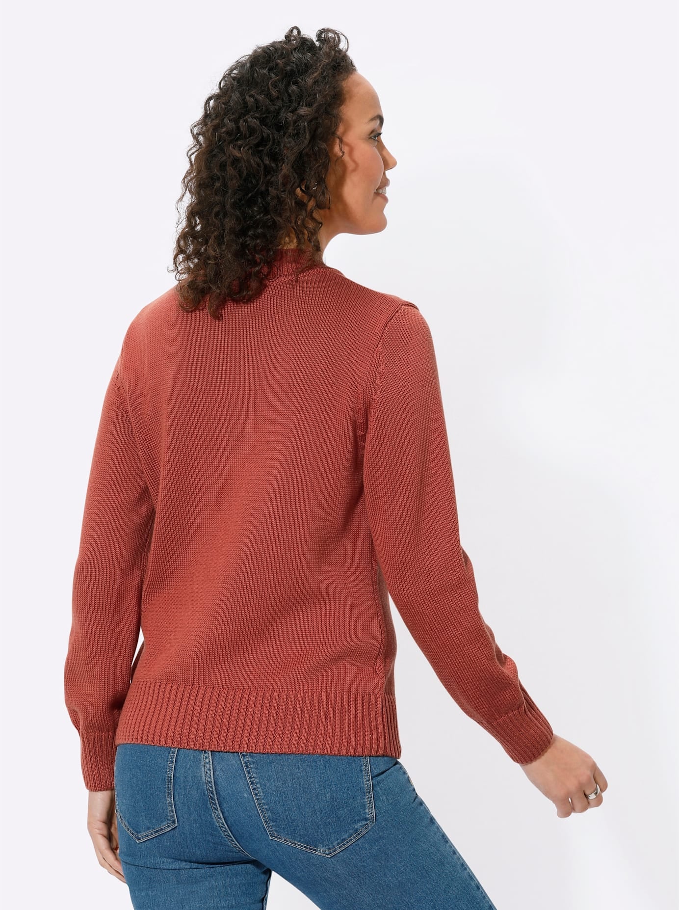 Casual Looks Stehkragenpullover »Pullover«