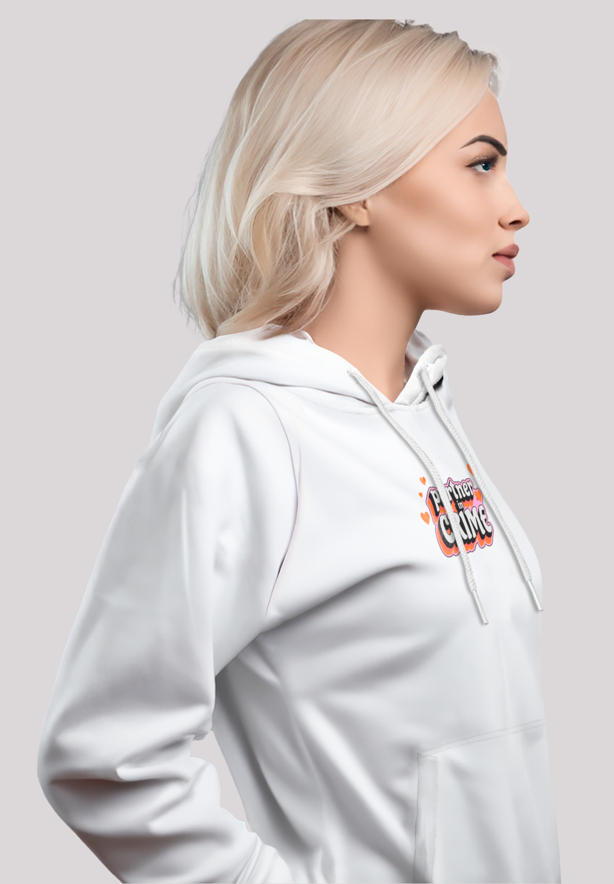 F4NT4STIC Kapuzenpullover »Partner In Crime Valentinstag Partner Design«, Premium Qualität