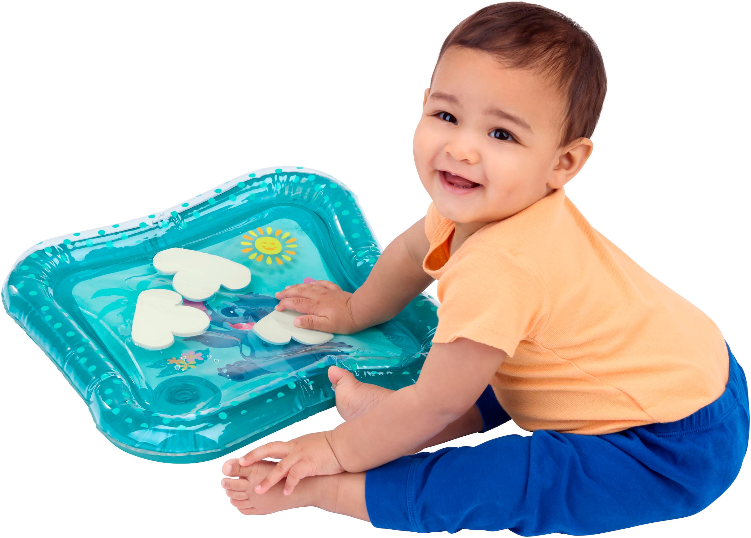 Bright Starts Spielmatte »Stitch Making Waves Tummy Time Water Mat«