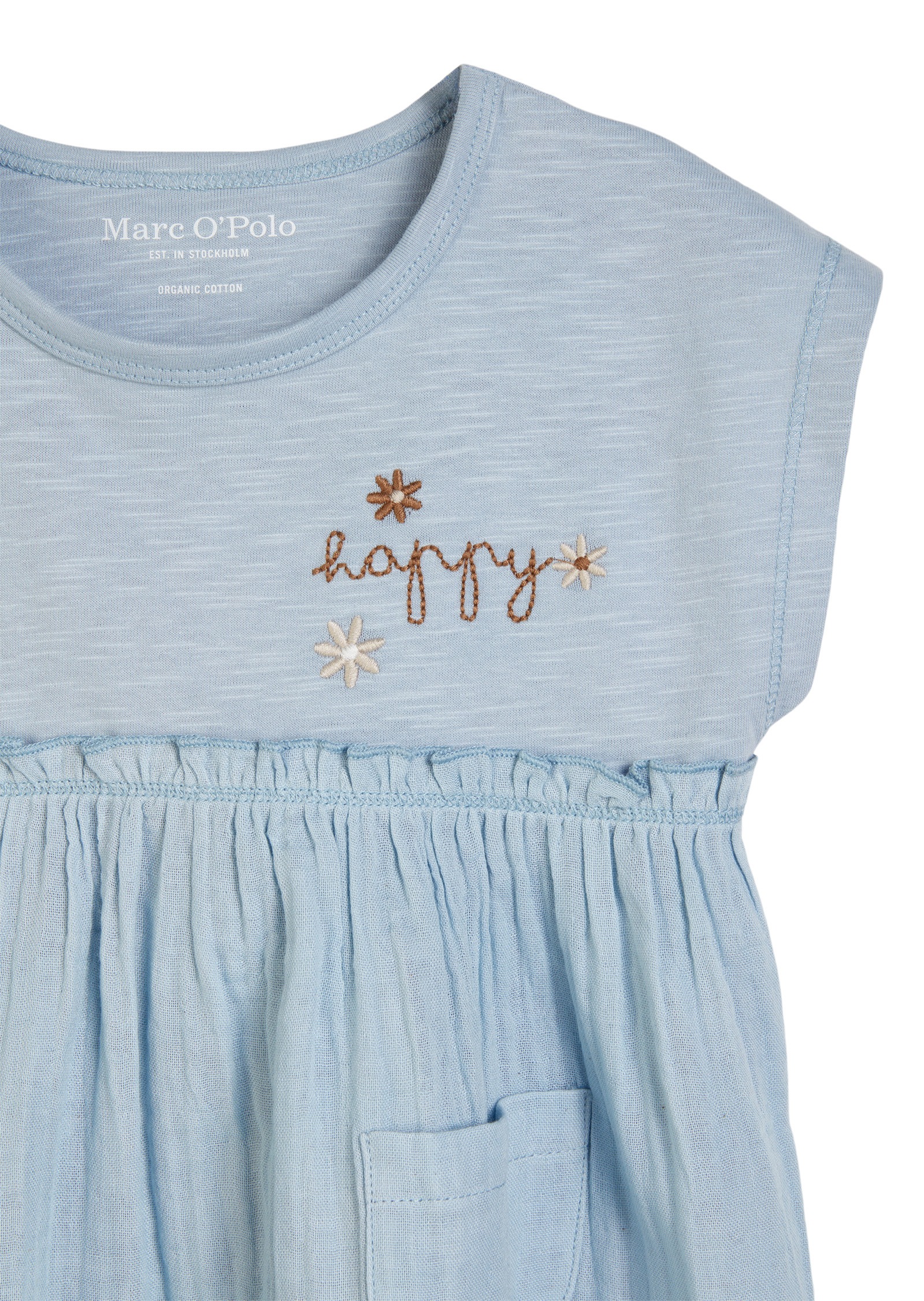 Marc O'Polo T-Shirt »mit Struktur-Mix aus Bio-Baumwolle«