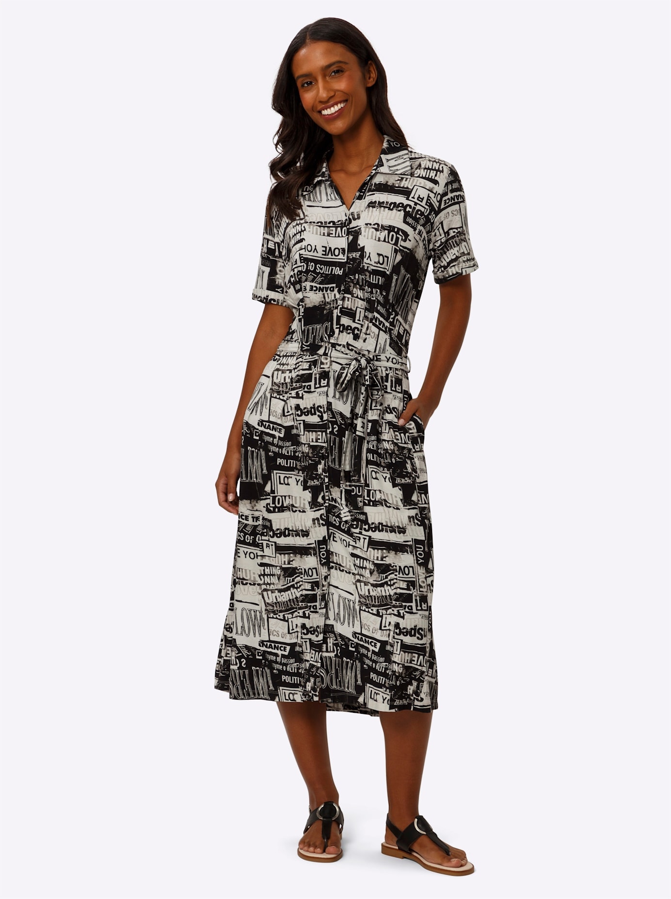 heine Druckkleid »Druck-Kleid«