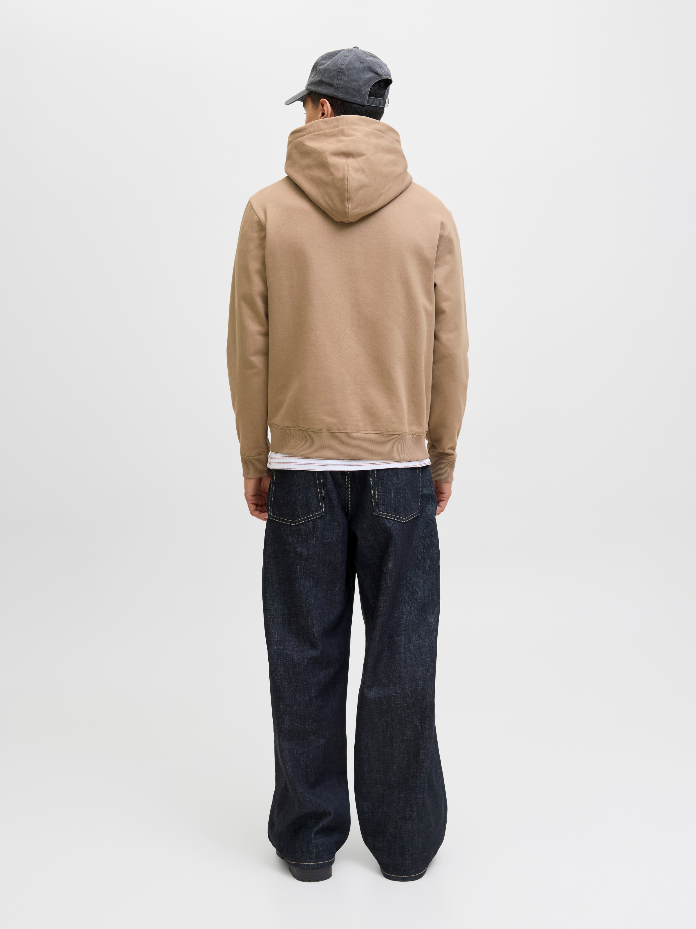 Jack & Jones Kapuzensweatshirt »JORNORREBRO EMB SWEAT ZIP HOOD NOOS«