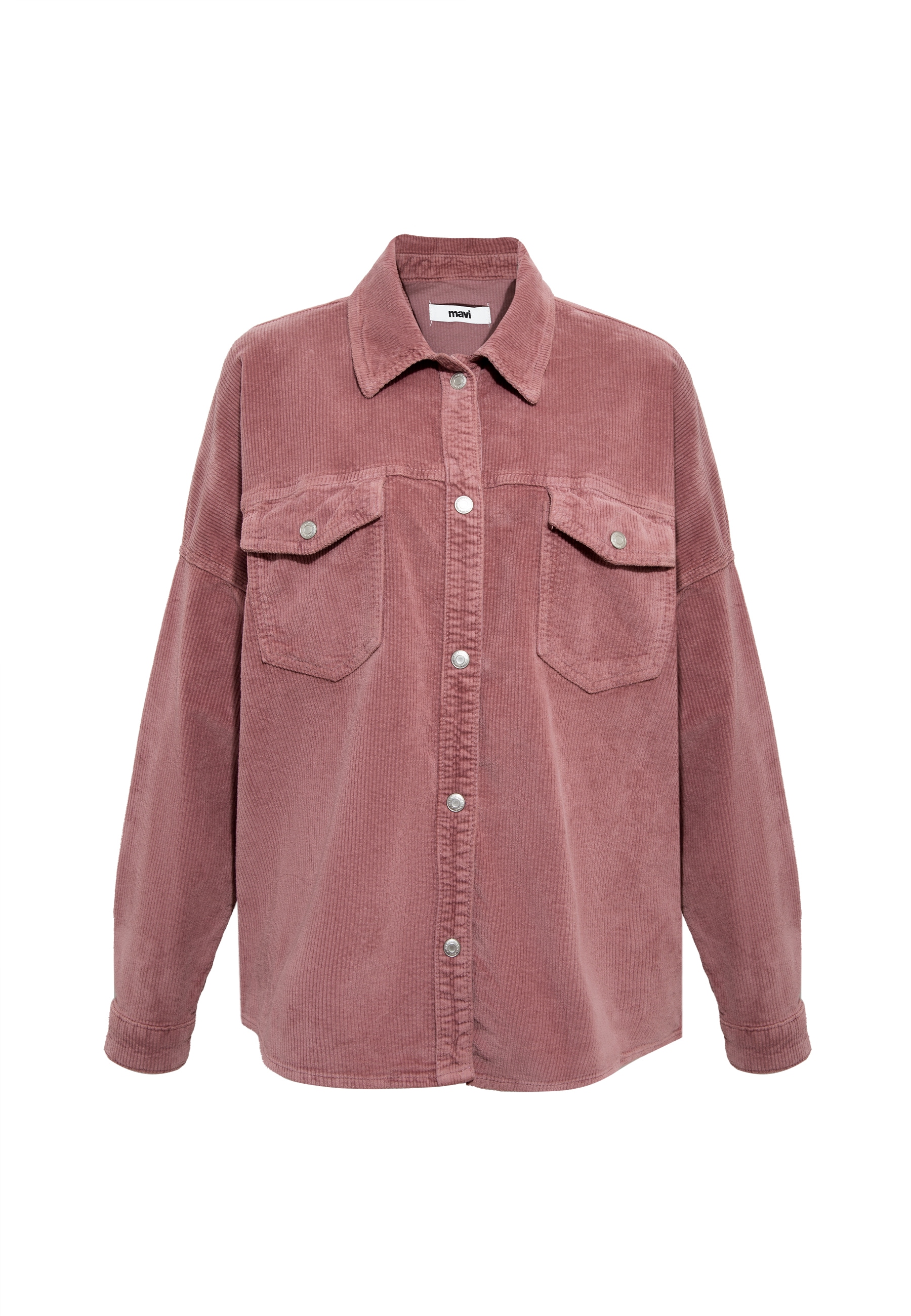 Mavi Langarmbluse »FIONA«, Boyfriend Cord Overshirt