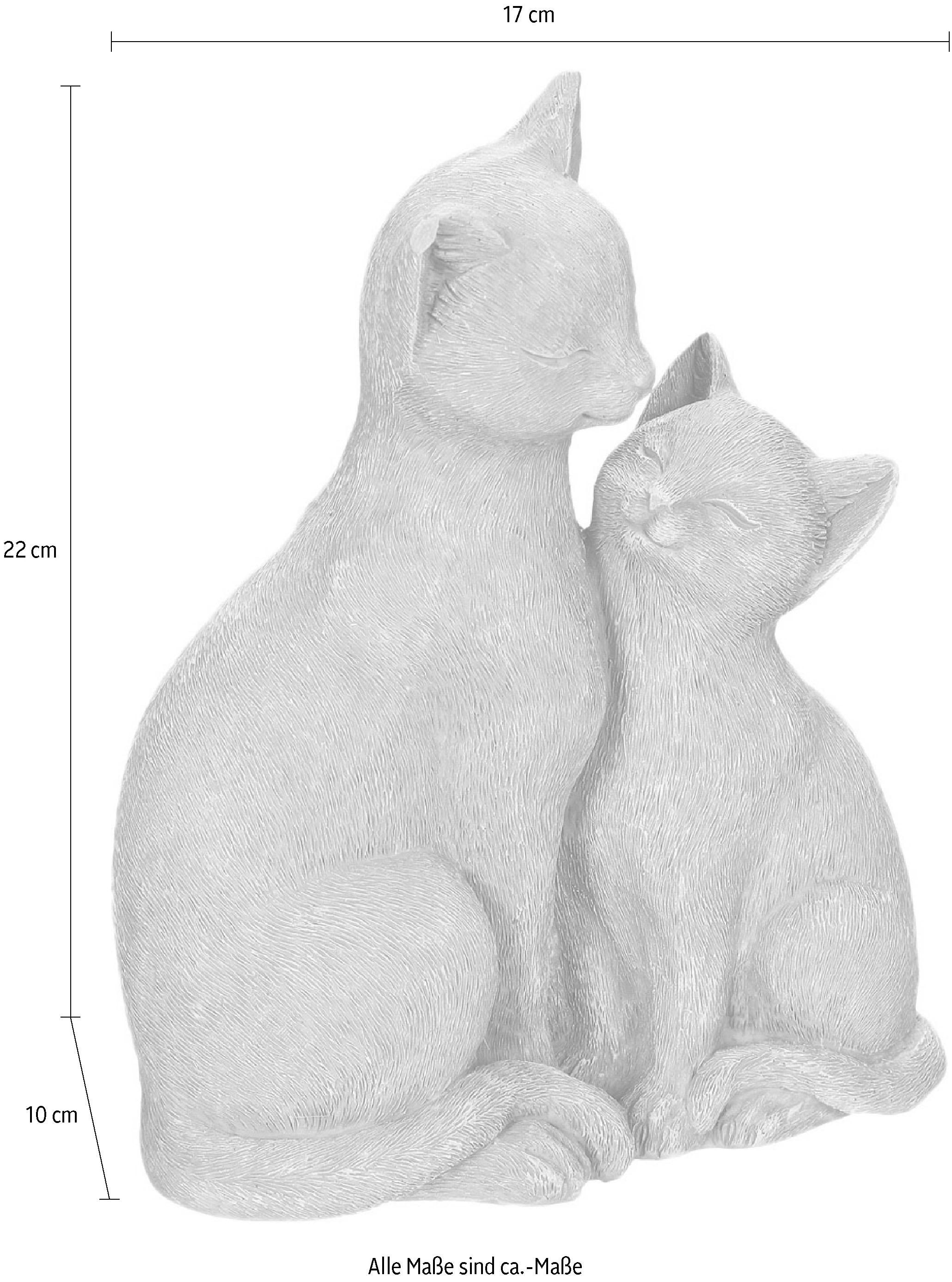 Home affaire Dekofigur »Katze mit Kätzchen«, Höhe 21 cm bestellen | BAUR