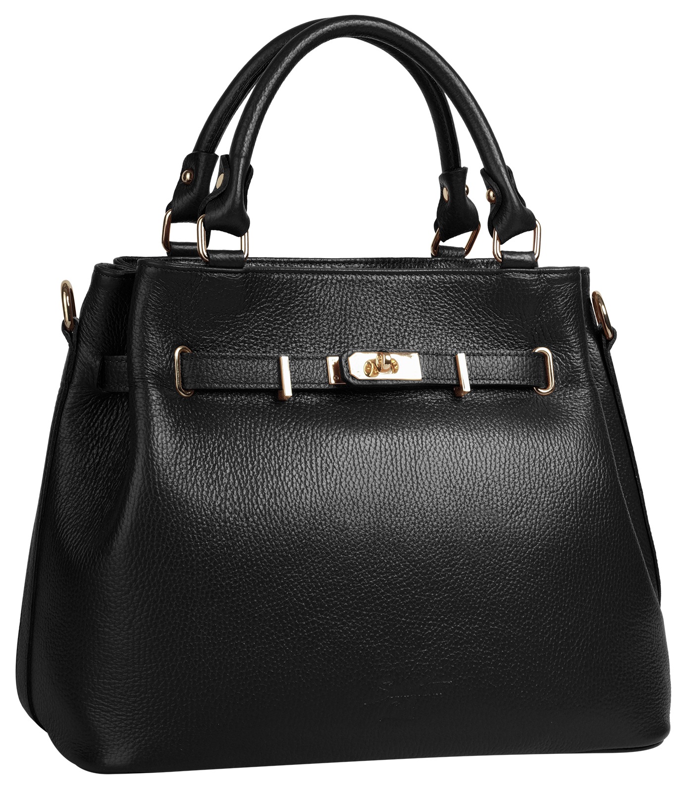 Samantha Look Henkeltasche echt Leder, Made in Italy, geräumige Henkeltasch günstig online kaufen