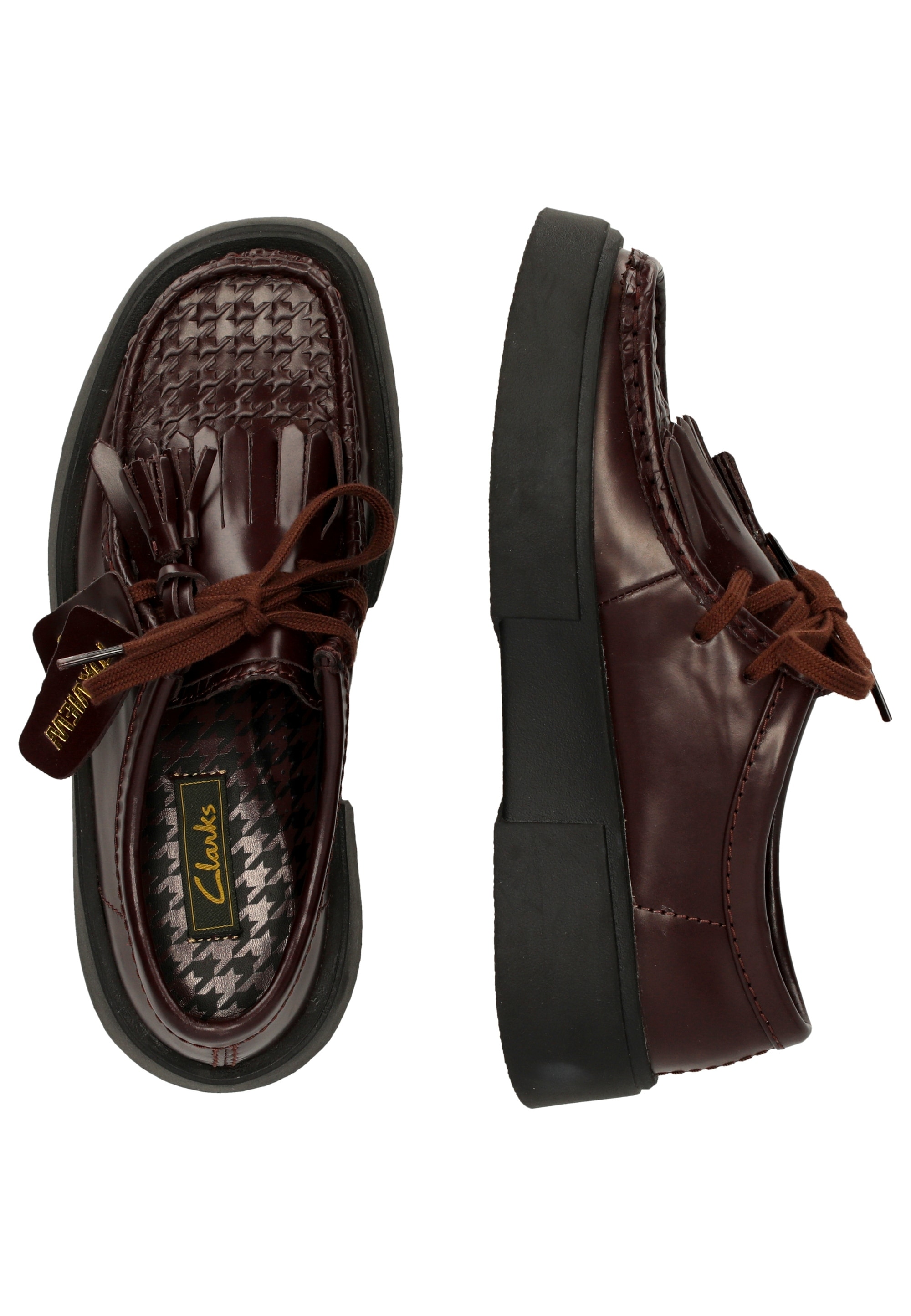 Clarks Schnürschuh »Torview«, aus echtem Leder