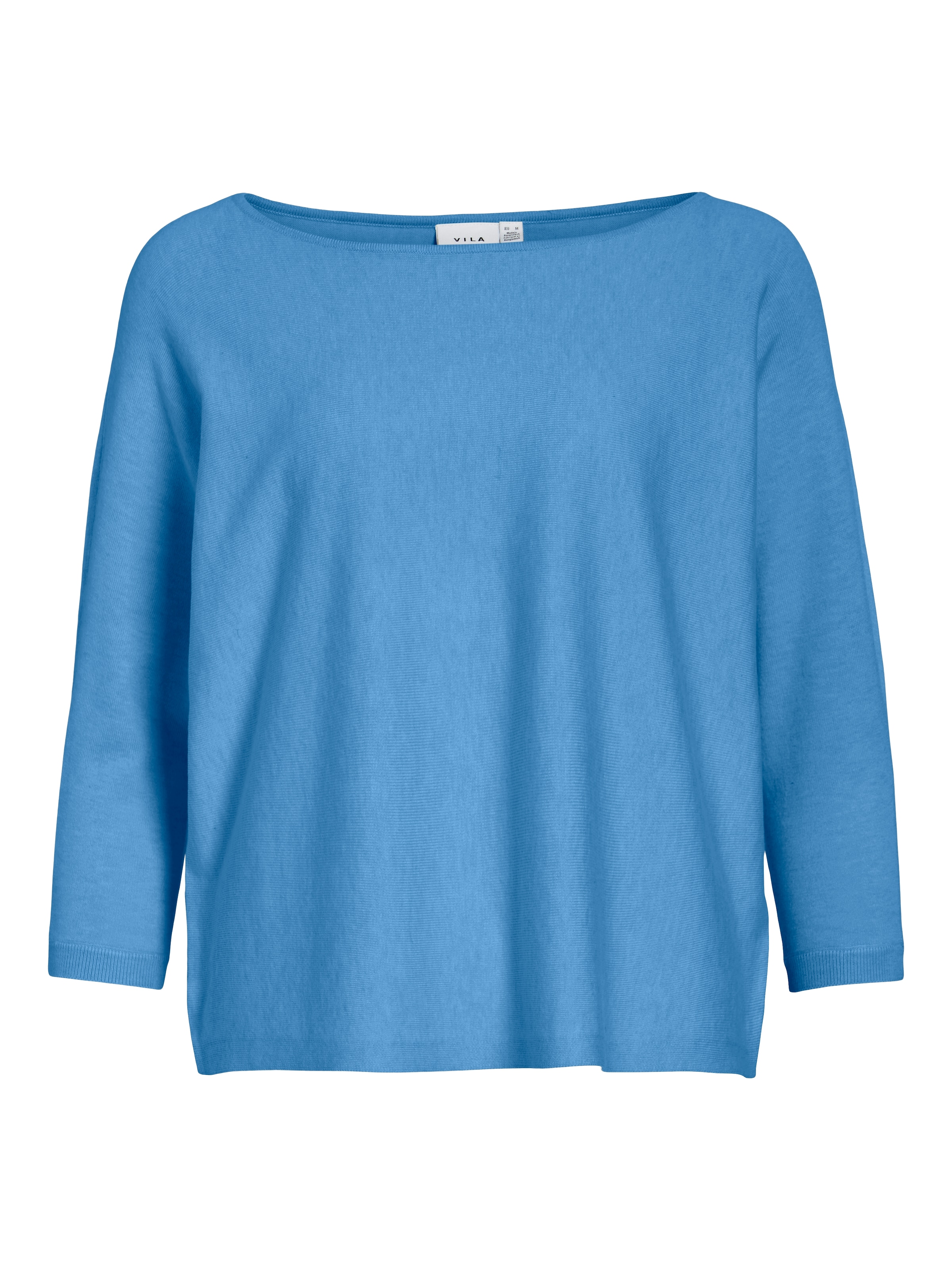 Vila 3/4 Arm-Pullover »VIMALU BOATNECK 3/4 SLEEVE KNIT TOP-NOOS«