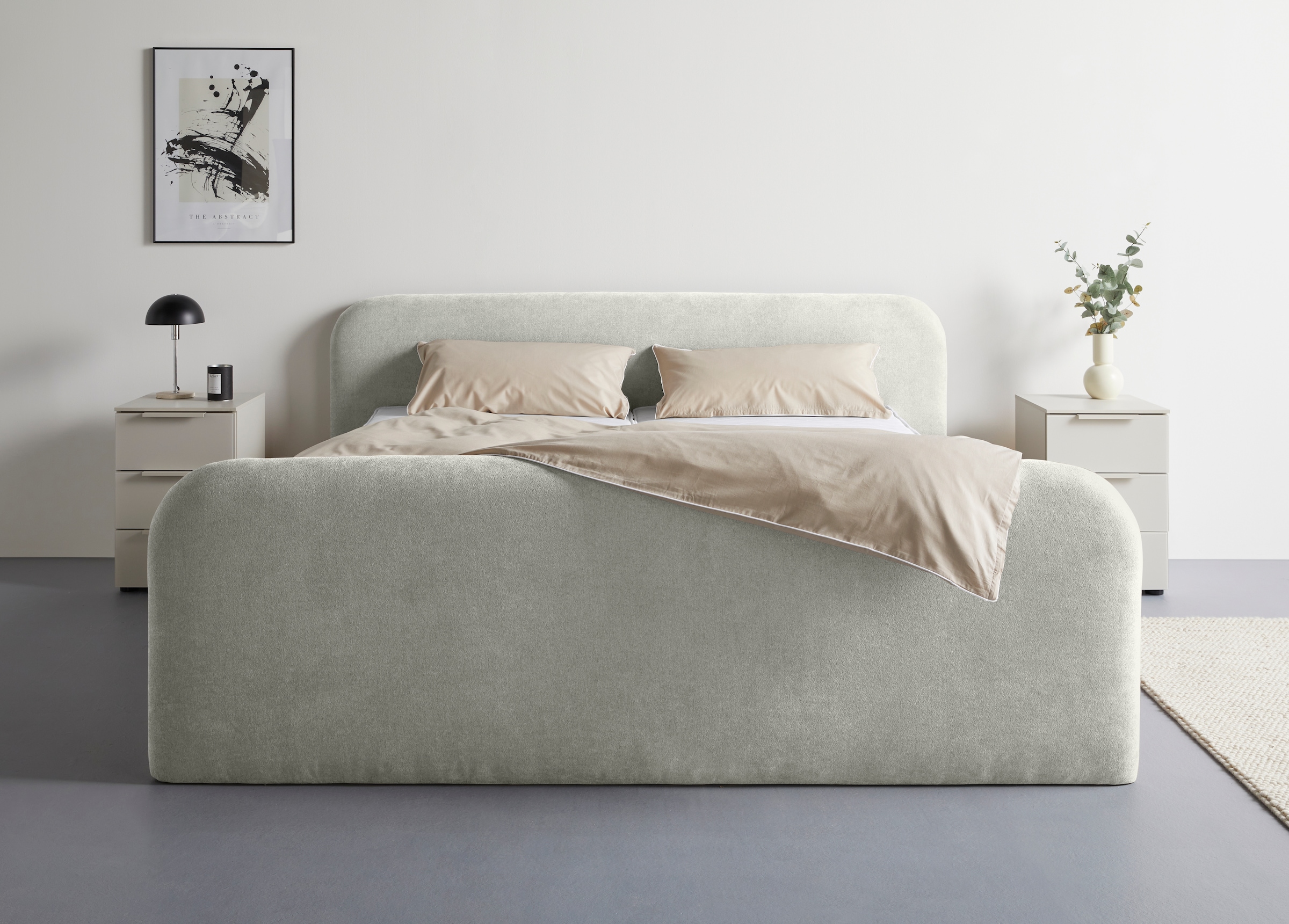 LeGer Home by Lena Gercke Polsterbett "Cleomi inklusive Bettkasten, in H2, günstig online kaufen