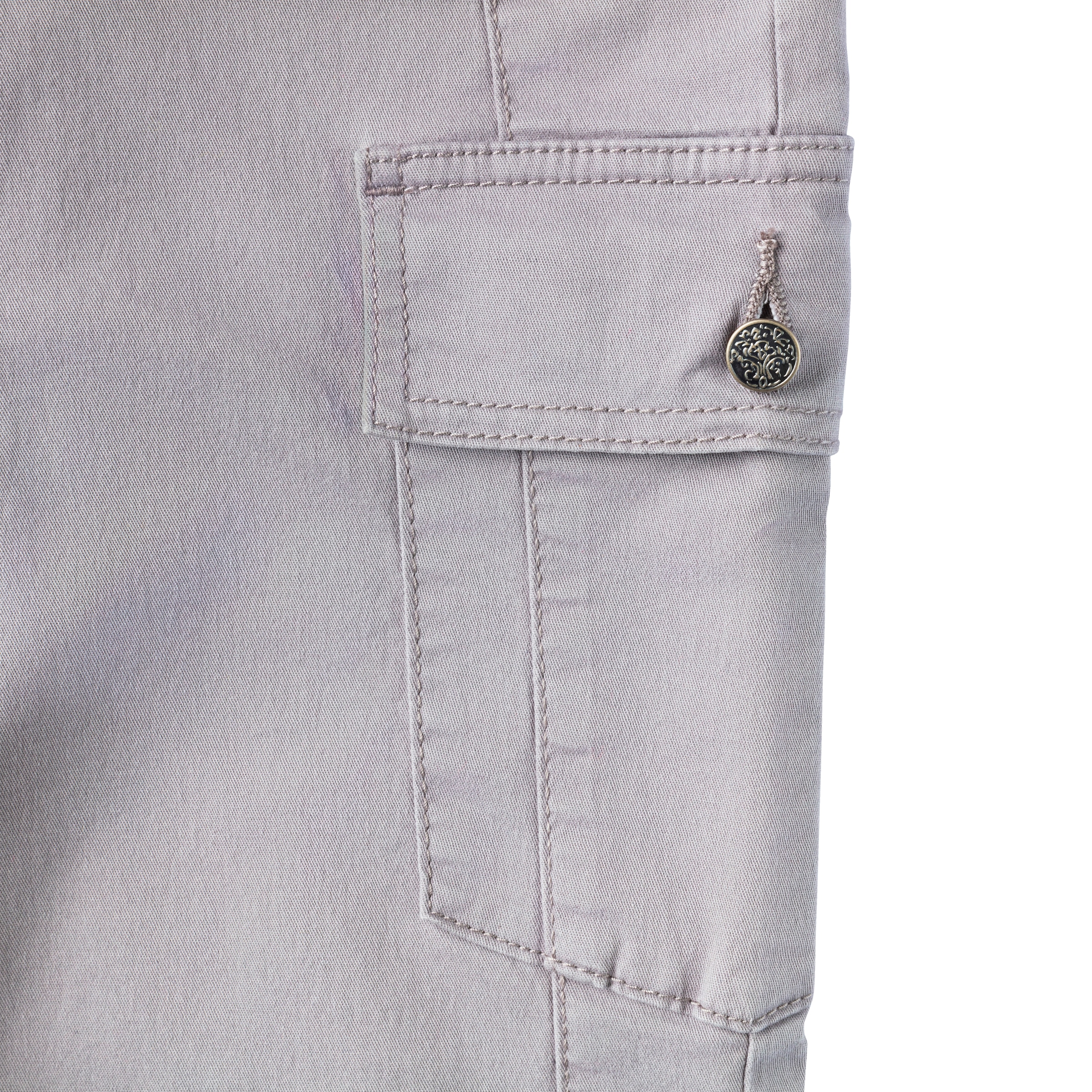 Vivance active Trekkinghose »Cargo Jeans Optik«, Baumwollmix mit Cargo Taschen