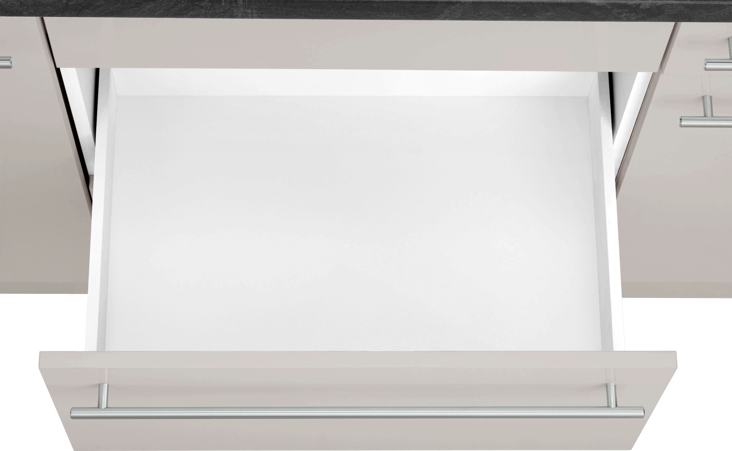 wiho Küchen Küche »Chicago«, Breite 330 cm, mit Hanseatic-E-Geräten