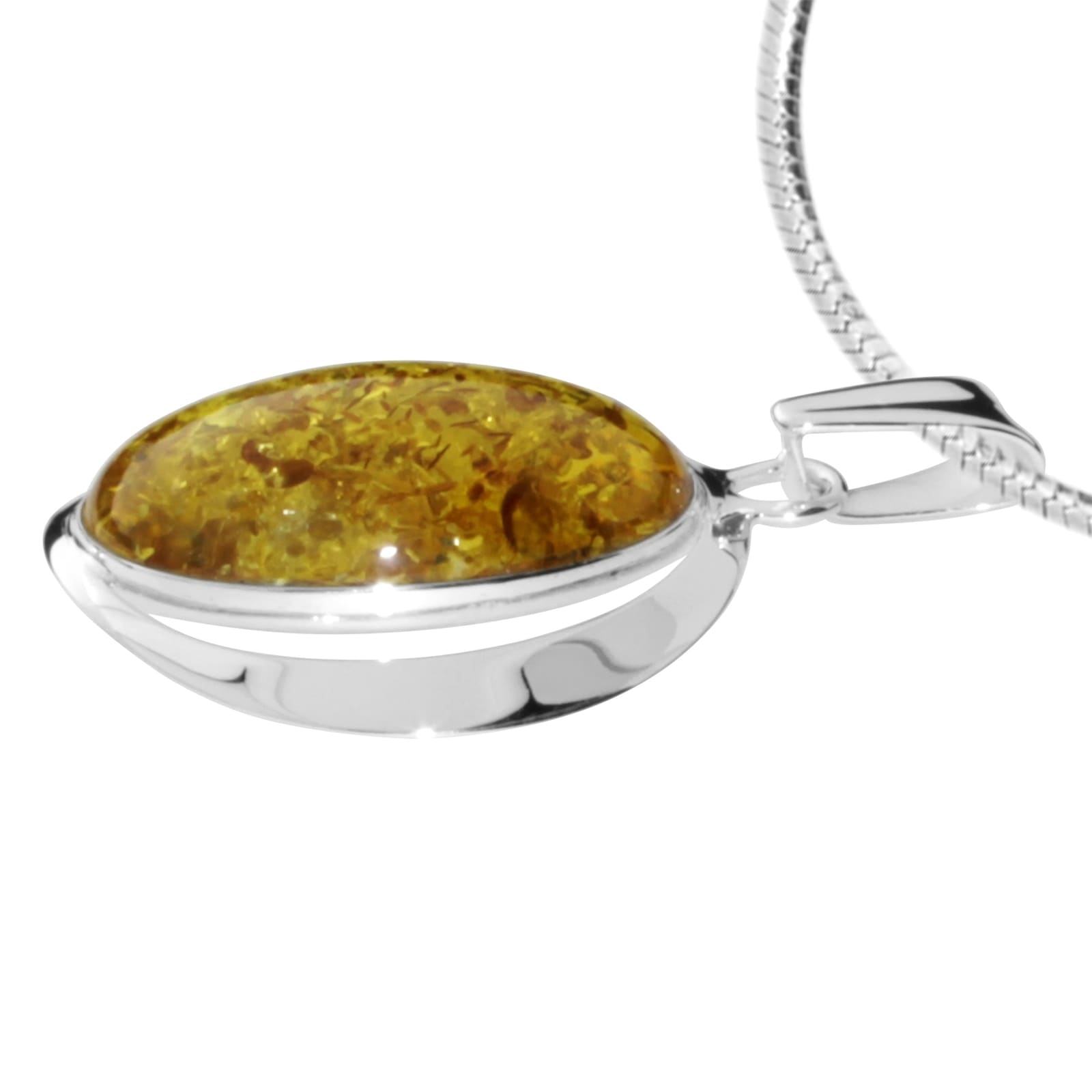 OSTSEE-SCHMUCK Kette mit Anhänger »Ostsee-Schmuck Kette mit Anhänger Hanna Kette mit Anhänger Hanna«, (2 tlg.)