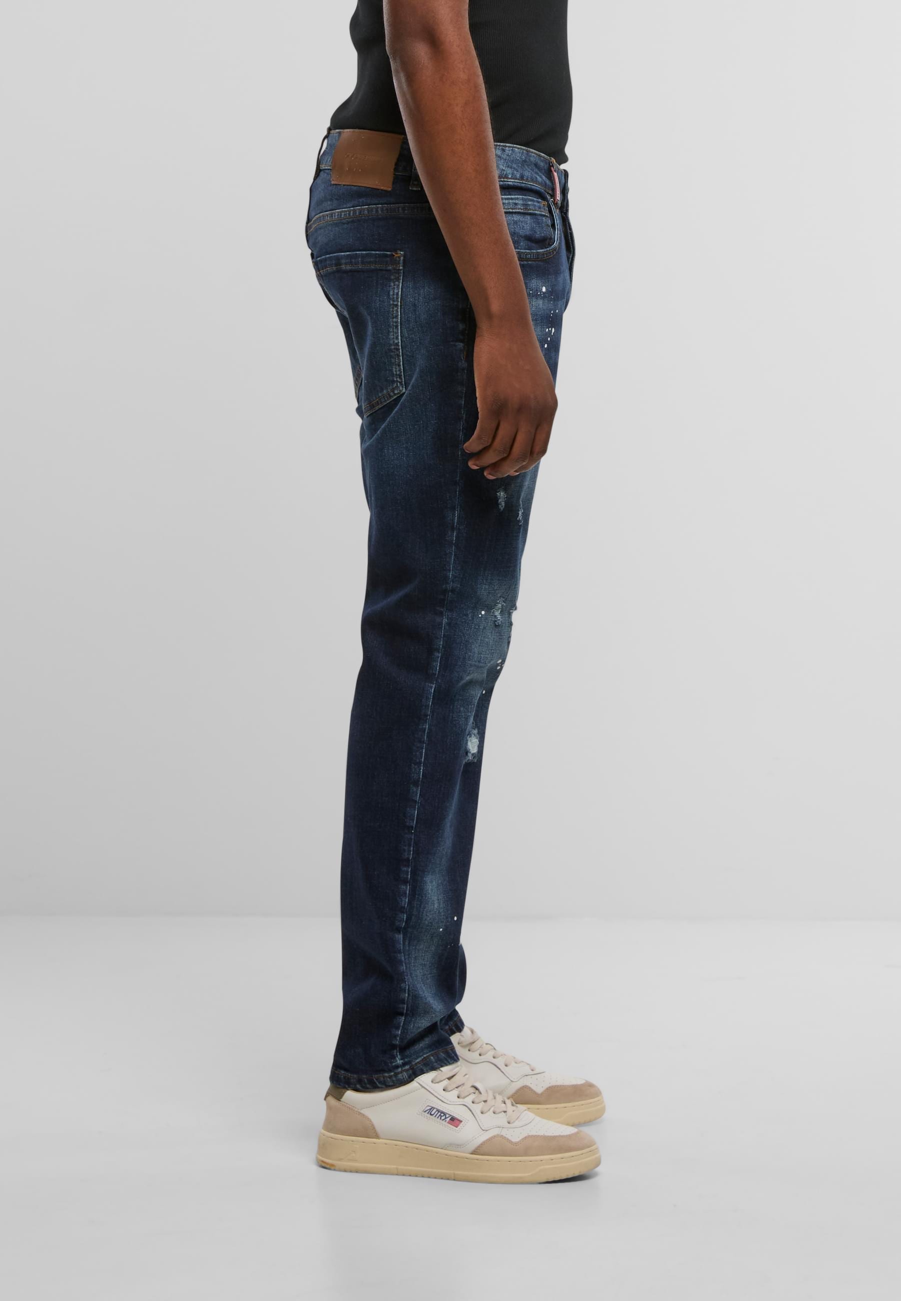 2Y Premium Bequeme Jeans »2Y Premium 2Y CARLOS DESTROYED SLIM FIT JEANS«