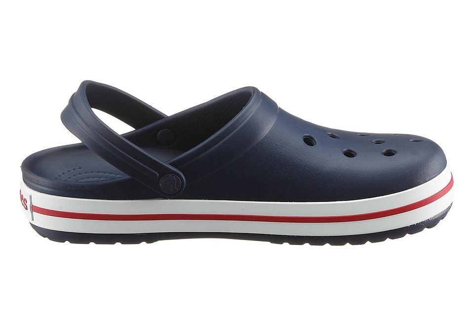 Crocs Clog »Crocband«, Sommerschuh, Gartenschuh, Poolslides, mit farbiger Laufsohle