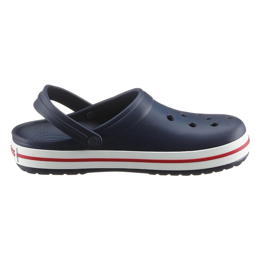 Crocs Clog »Crocband«, Sommerschuh, Gartenschuh, Poolslides, mit farbiger Laufsohle