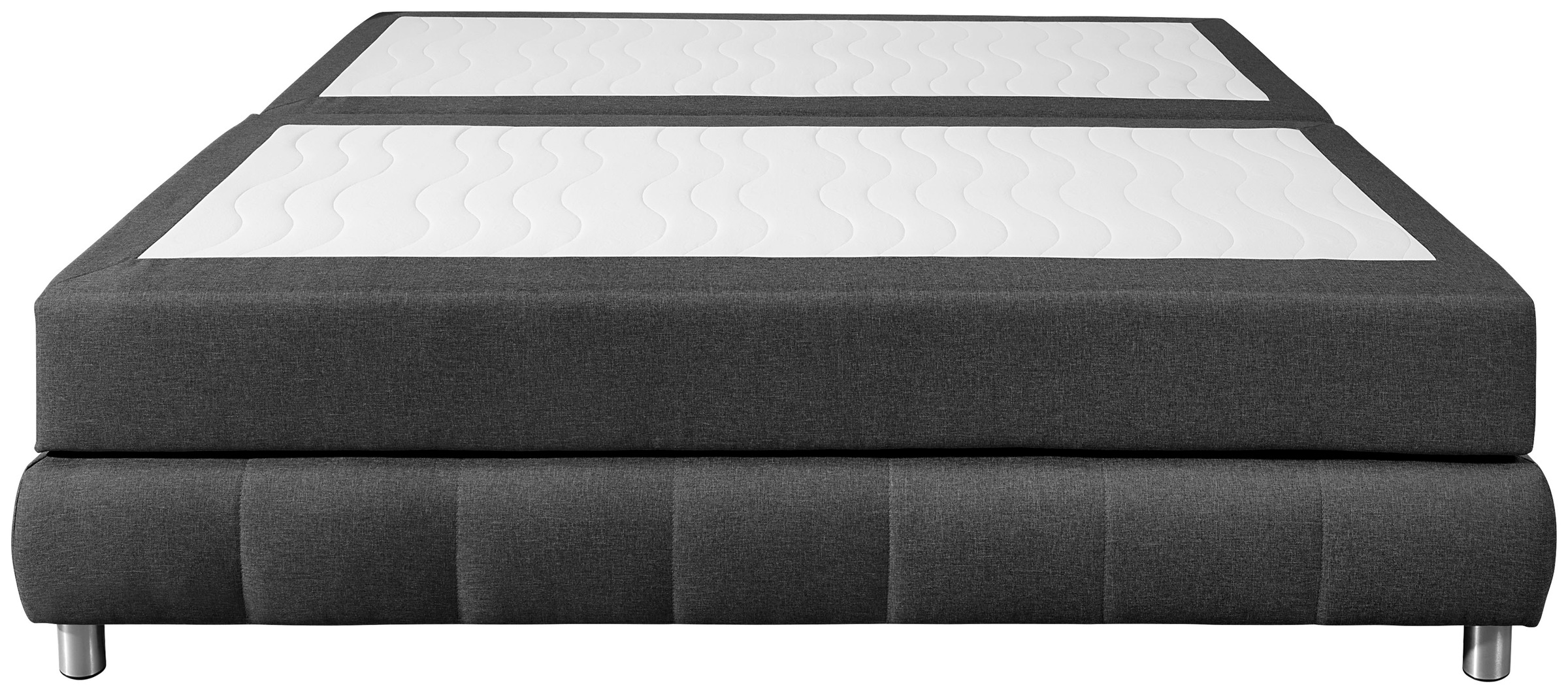 Home Affaire Salo Boxspringbett Anthrazit 206x206cm 6