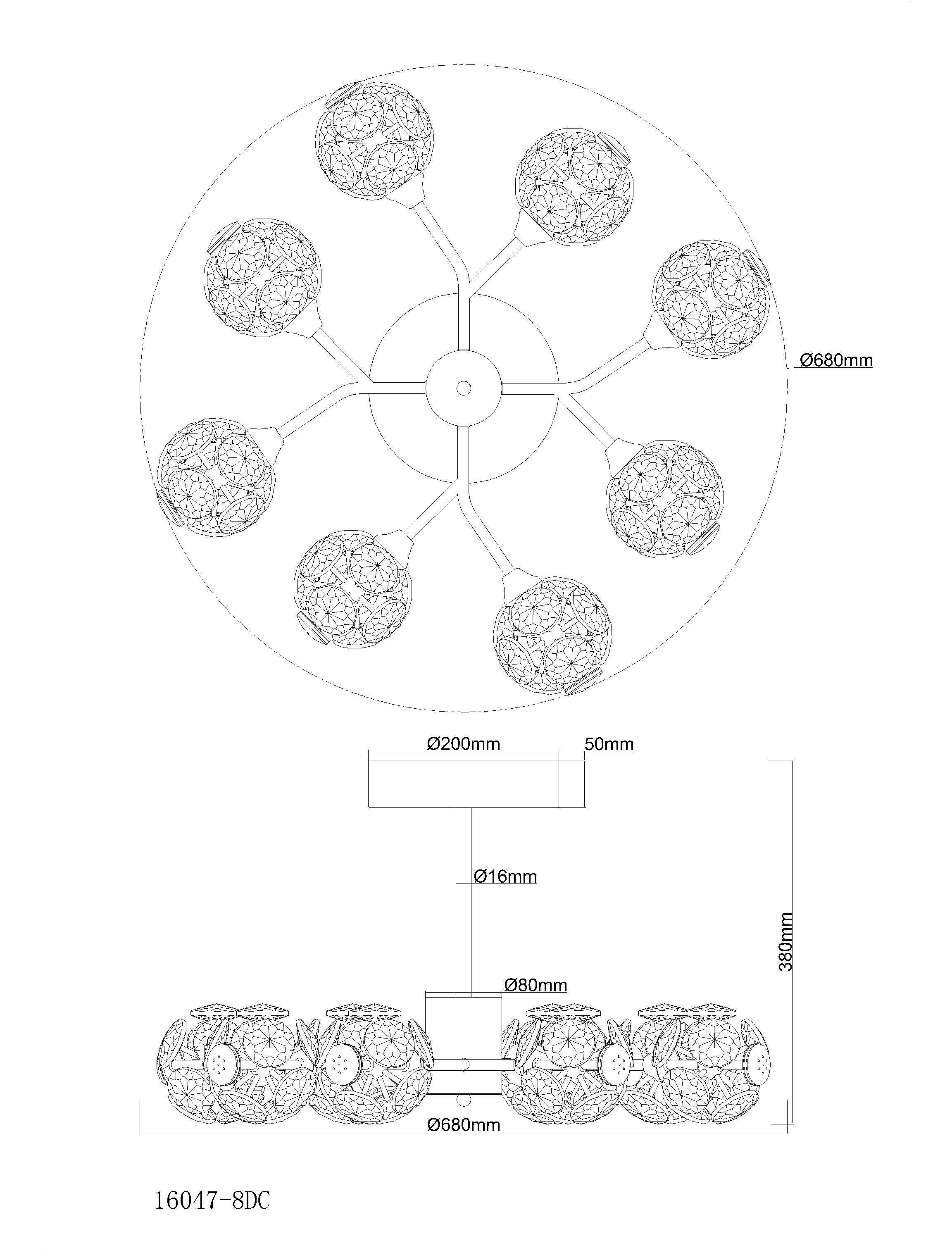 GLOBO LIGHTING Deckenleuchte »VIRINA« LED-Modul 1 Stk. Warmweiß Deckenlampe Wohnzimmer-Leuchte Schlafzimmer-Leuchte Flur Küche