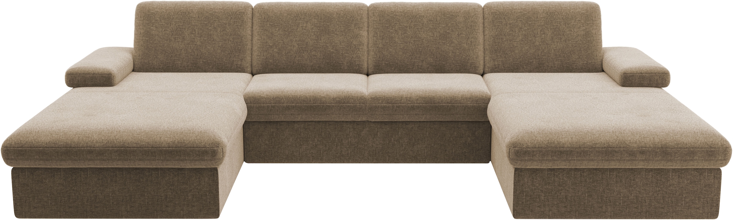 sit&more Wohnlandschaft »Moreno«, mit Armteilverstellung,wahlweise mit Bettfunktion