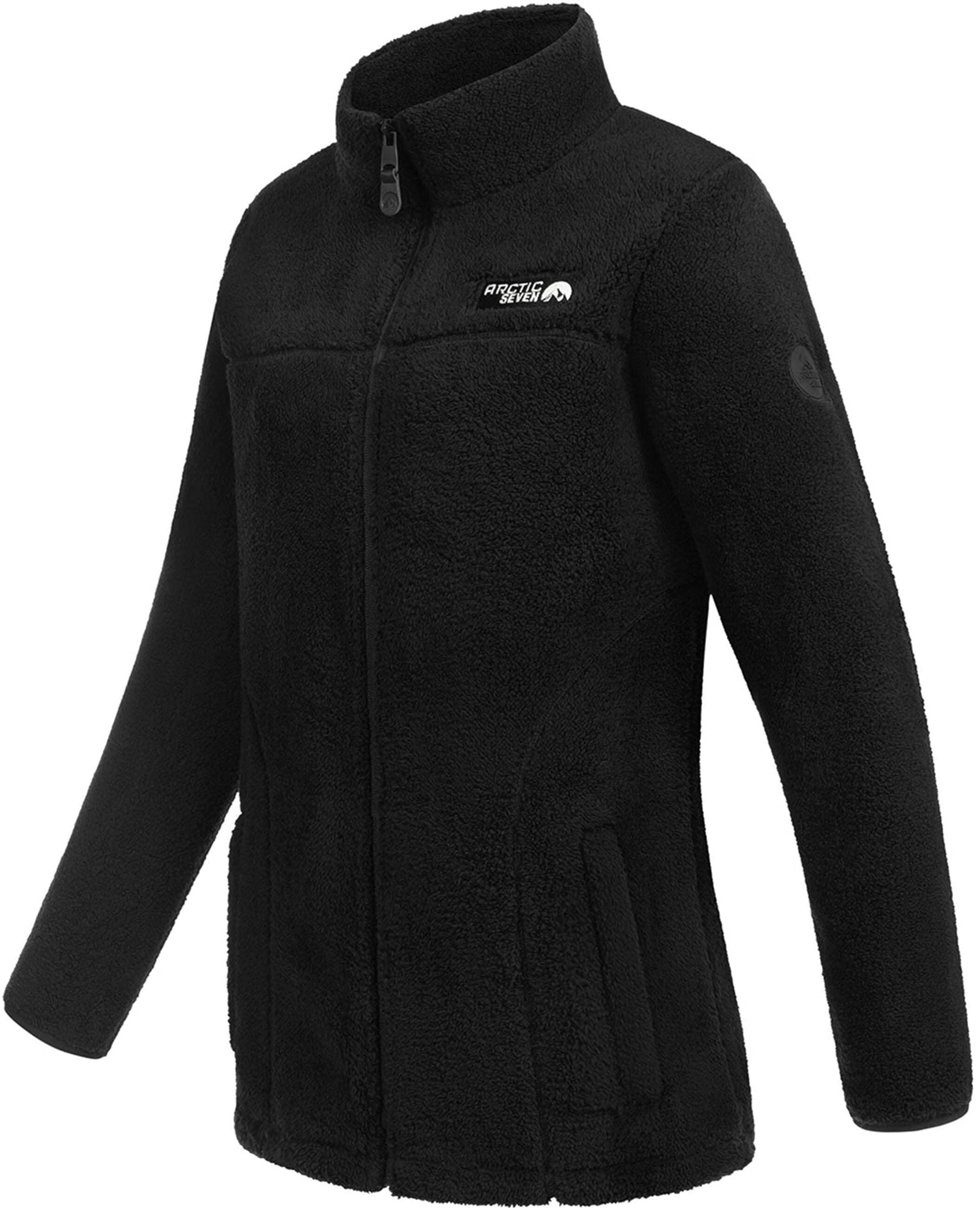 Arctic Seven Fleecejacke »ASDiania«, Sherpa Übergangsjacke