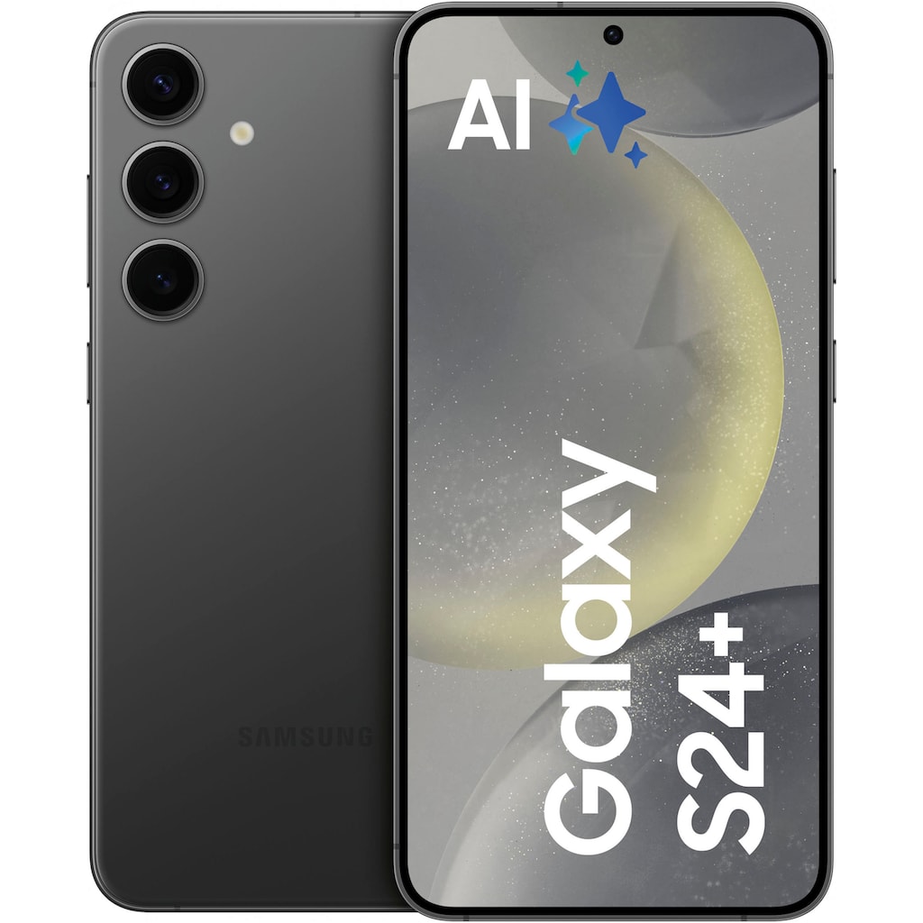 Samsung Smartphone »Galaxy S24+ 256GB«, onyx black, 16,91 cm/6,7 Zoll, 256 GB Speicherplatz, 50 MP Kamera