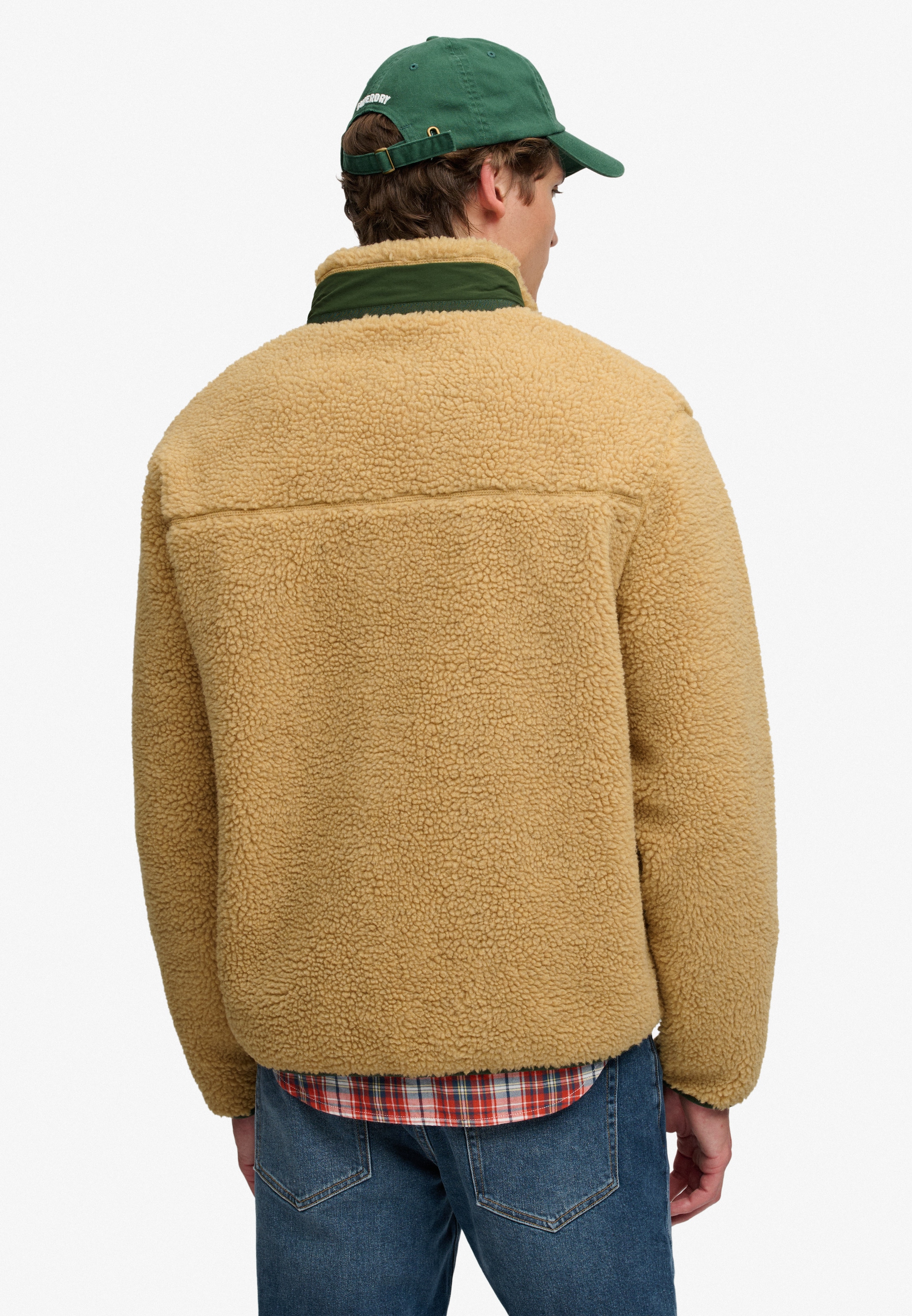 Superdry Sweatjacke »MOUNTAIN FULL ZIP FLEECE« Relaxed Fit, mit Reißverschluss, aus Fleece
